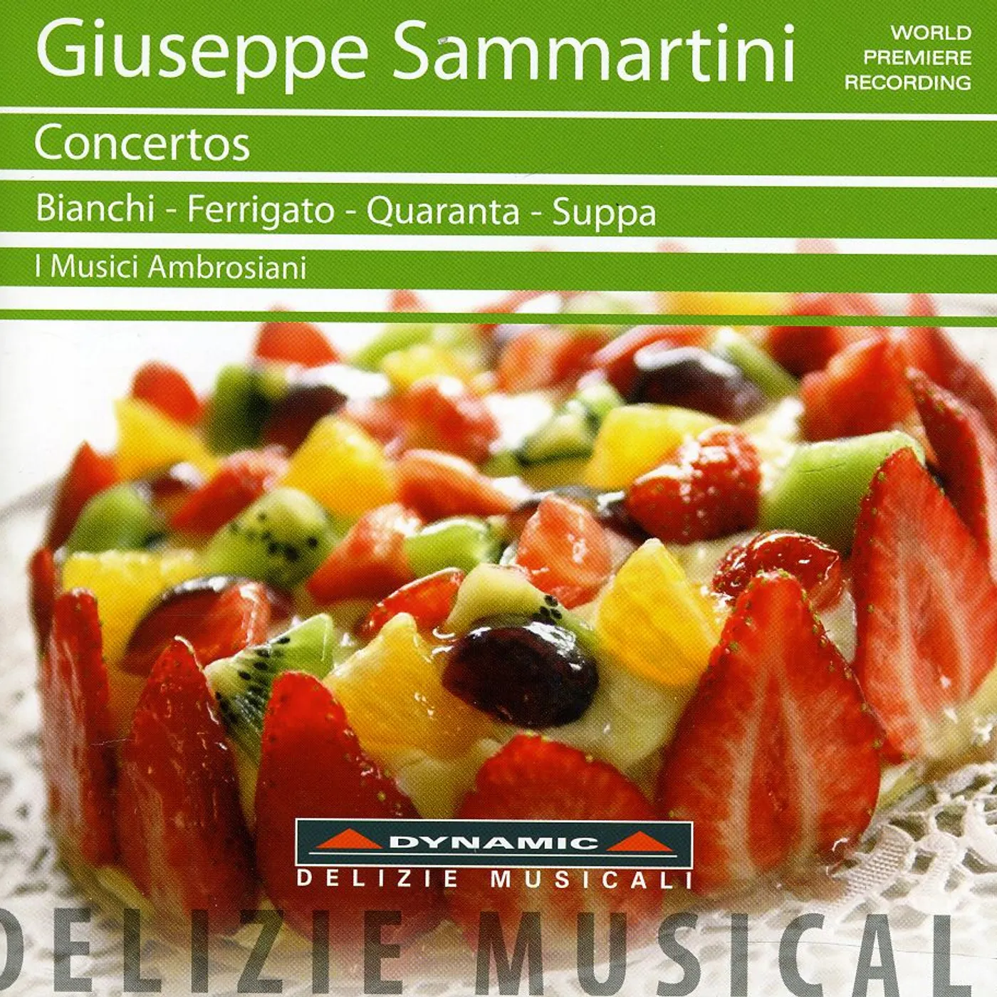 Giuseppe Sammartini CONCERTOS CD