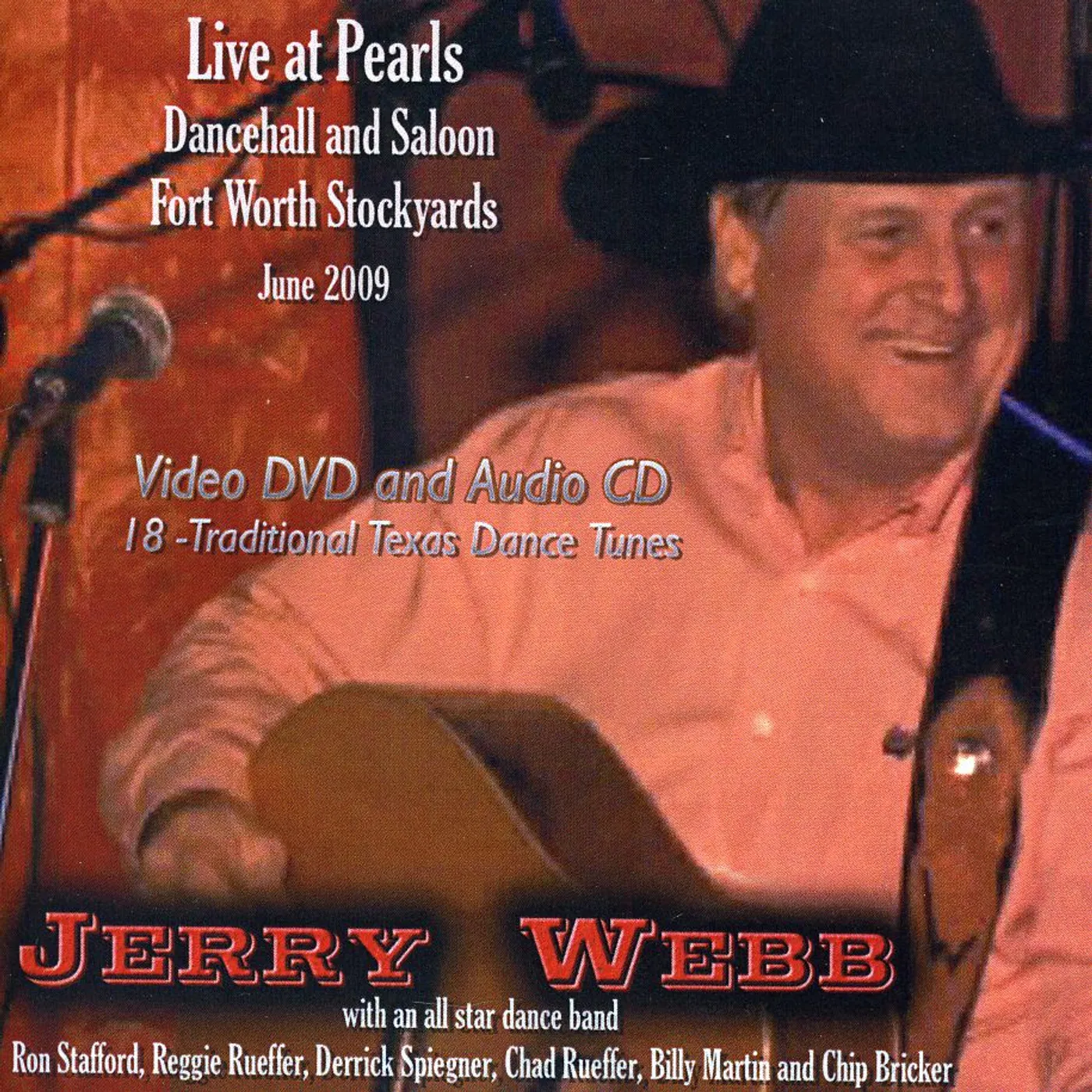 Jerry Webb LIVE AT PEARLS CD