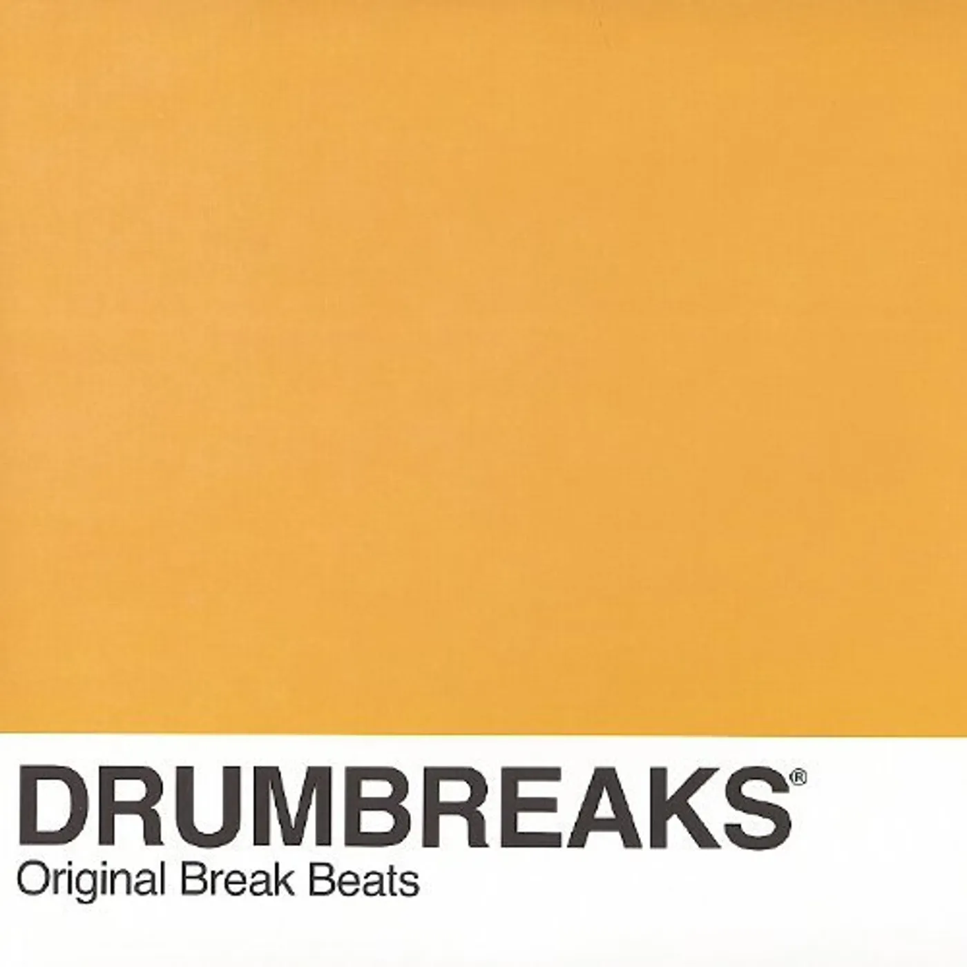 Drum Breaks ORIGINAL BREAK BEATS Vinyl Record