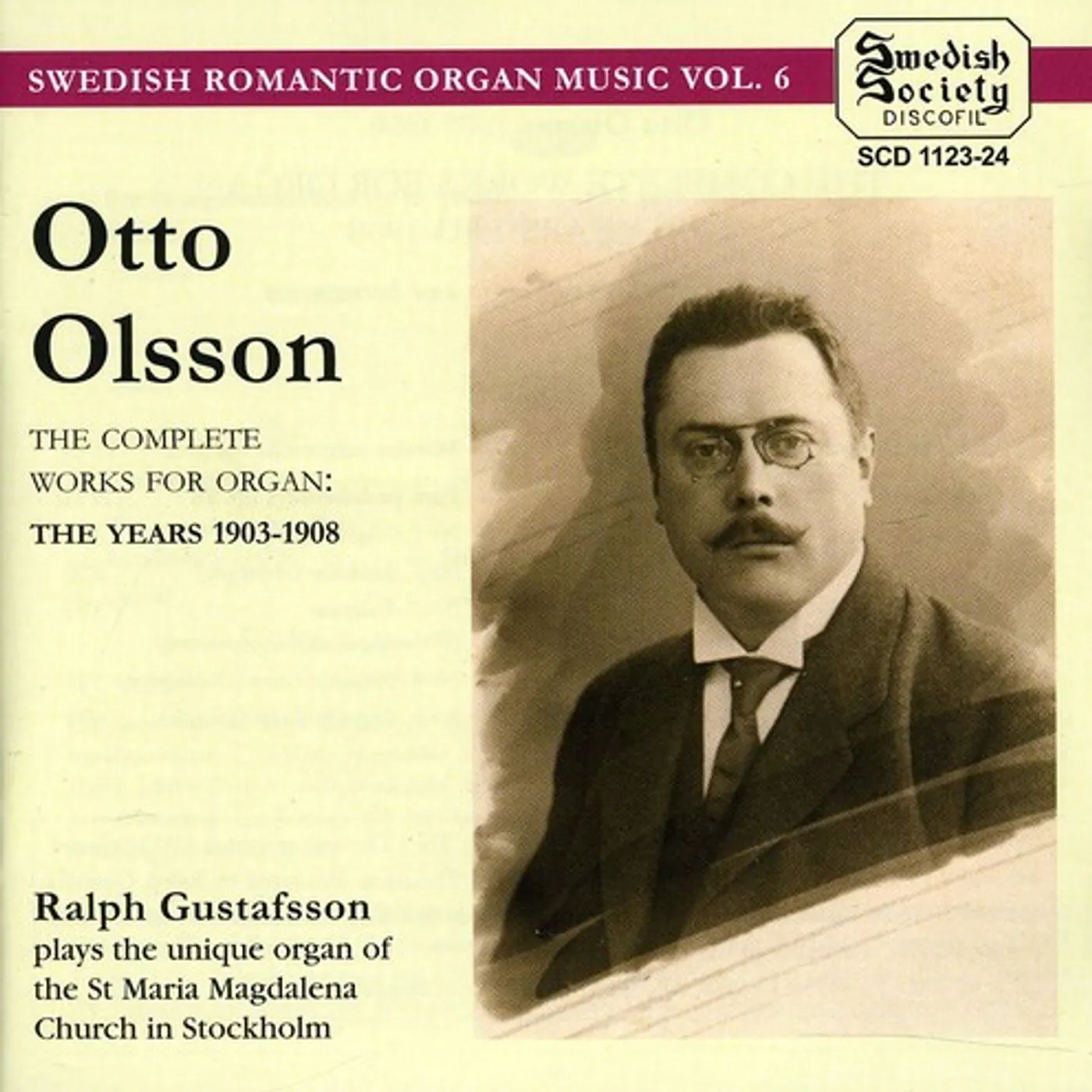 Otto Olsson COMPLETE WORKS FOR ORGAN 1903- CD