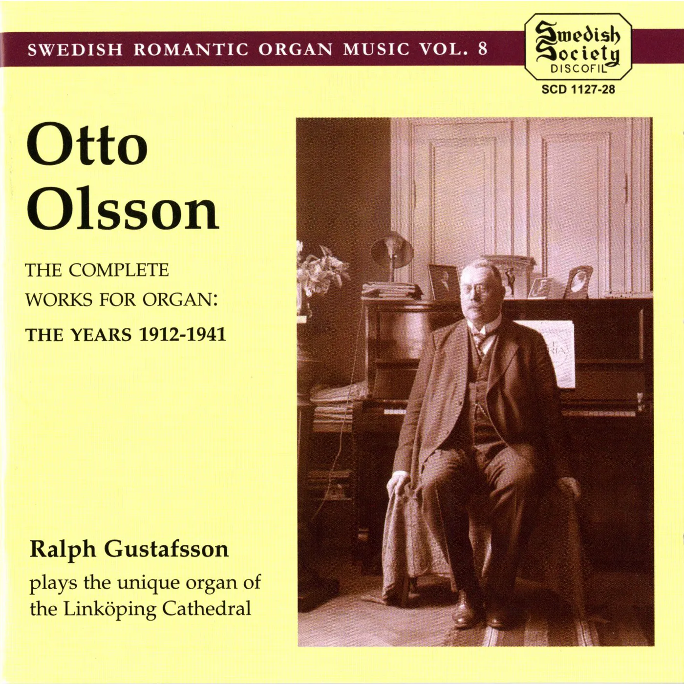 Otto Olsson V 8: SWEDISH ROMANTIC ORGAN MU CD