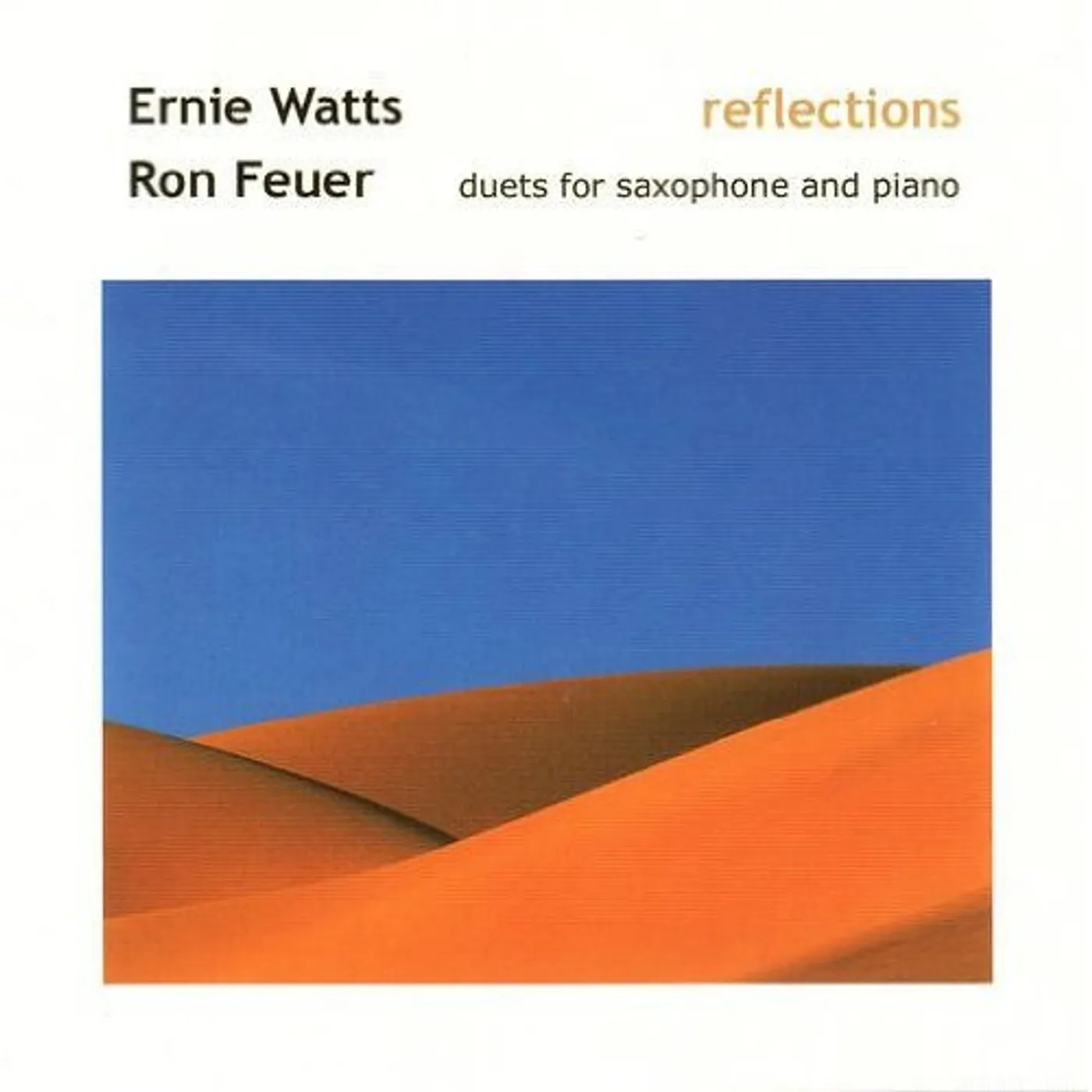 Ernie Watts REFLECTIONS CD