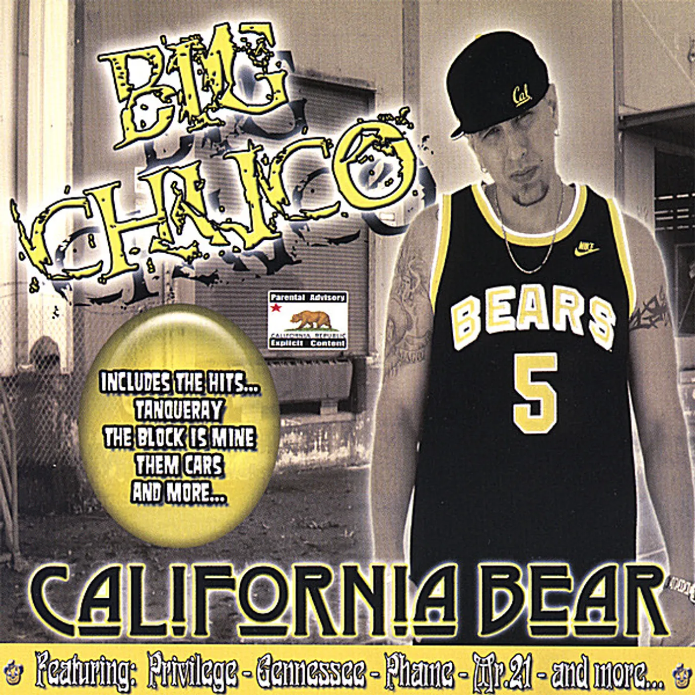 Big Chuco CALIFORNIA BEAR CD