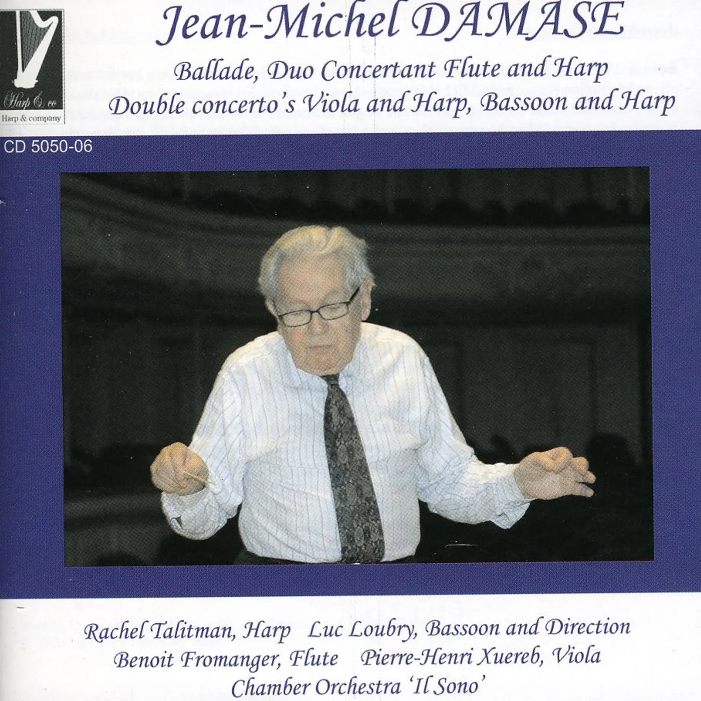 Rachel Talitman JEAN-MICHEL DAMASE CONCERTOS BALLADE CD