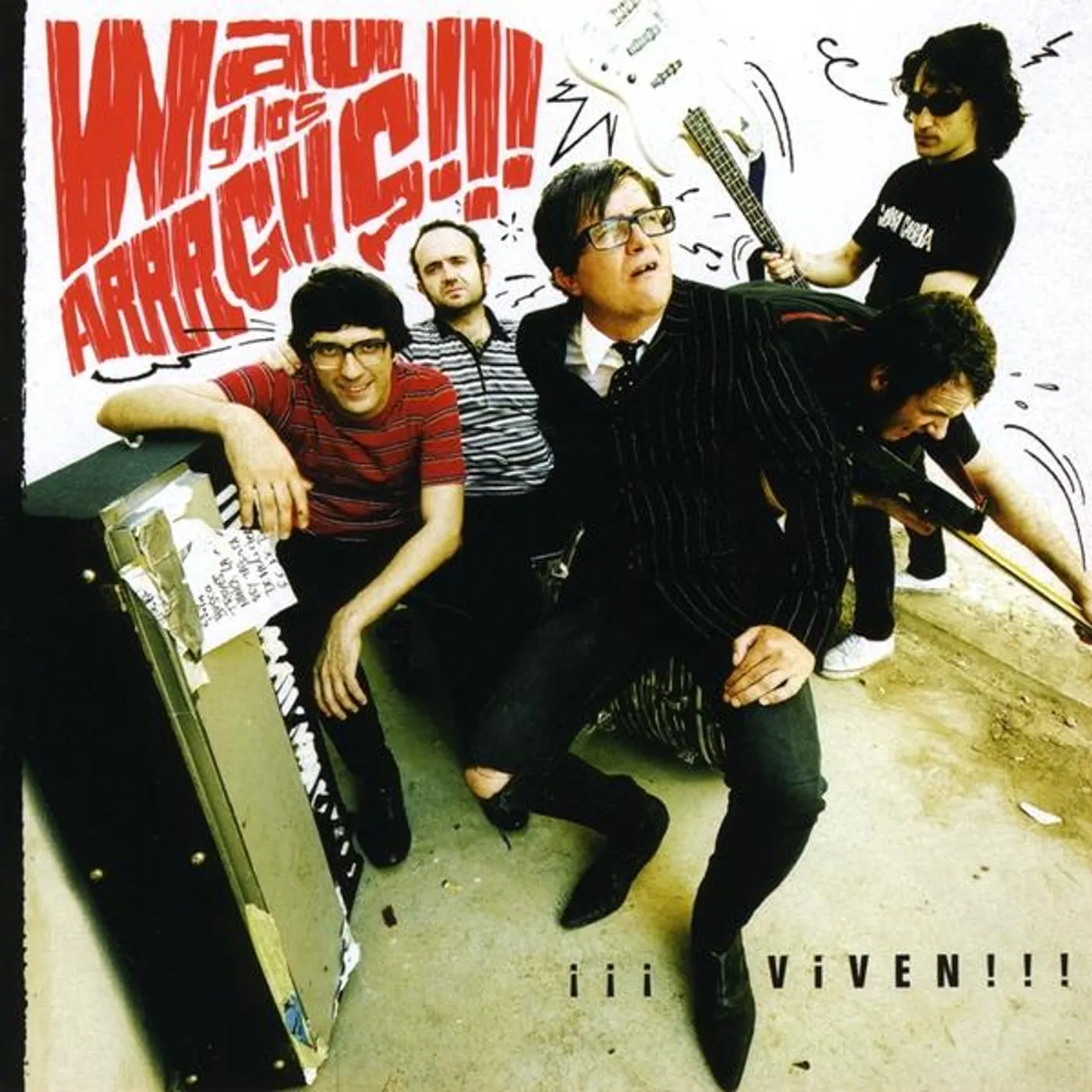 Wau y Los Arrrghs VIVEN CD