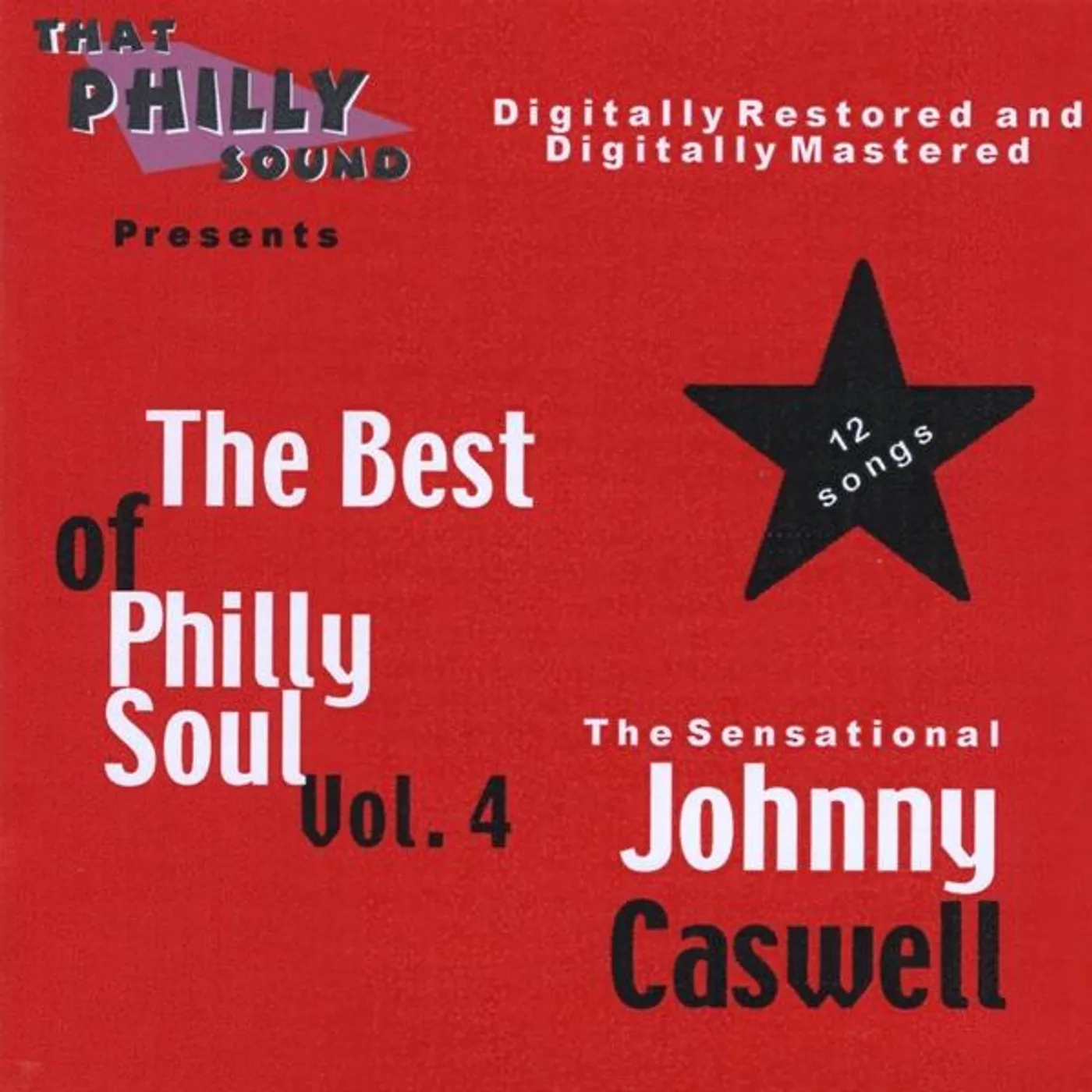 Johnny Caswell BEST OF PHILLY SOUL 4 CD