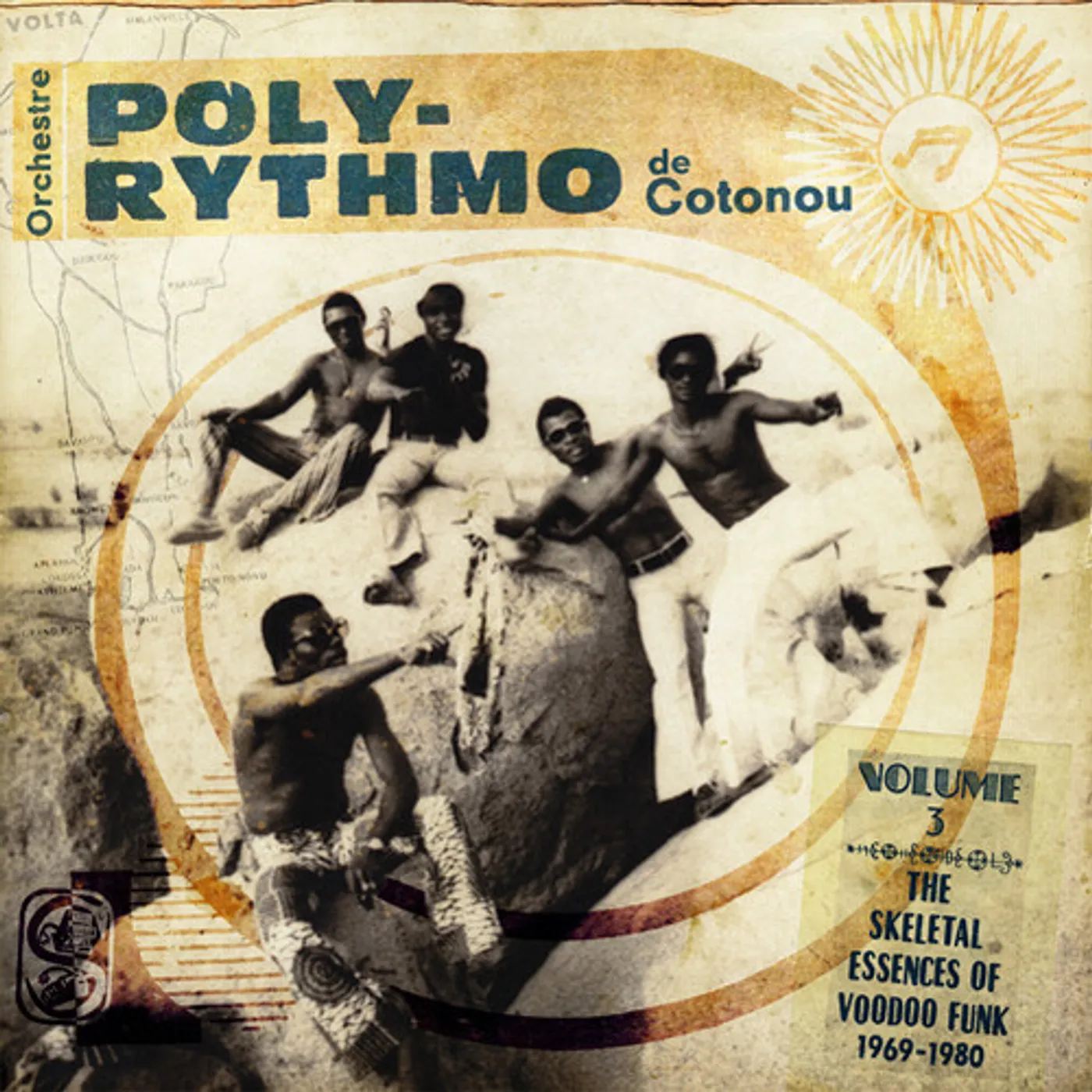 Orchestre Poly-Rythmo de Cotonou VOL.3 -- THE SKELETAL ESSENCES OF AFRO FUNK 1969-1980 CD