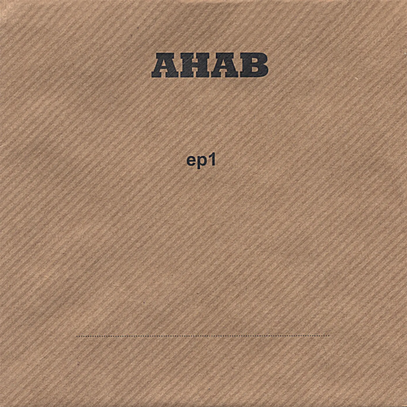 Ahab E.P 1 CD