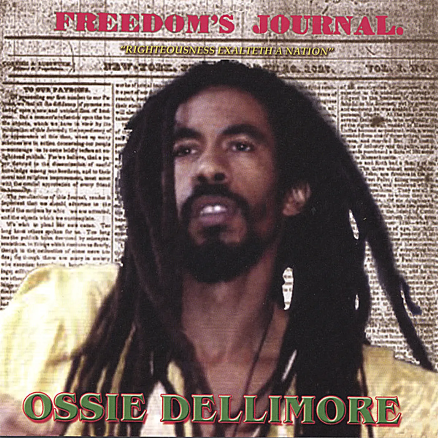 Ossie Dellimore FREEDOM'S JOURNAL CD