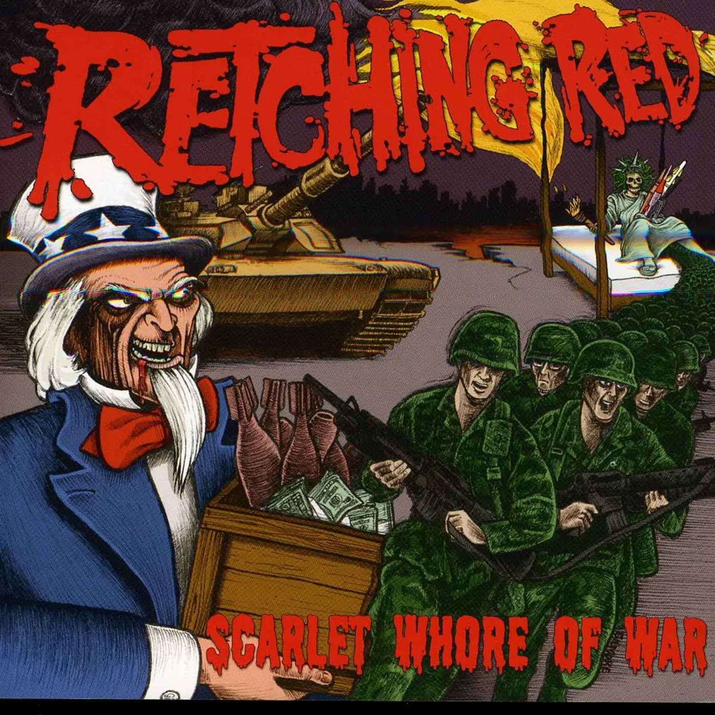 Retching Red SCARLET WHORE OF WAR CD