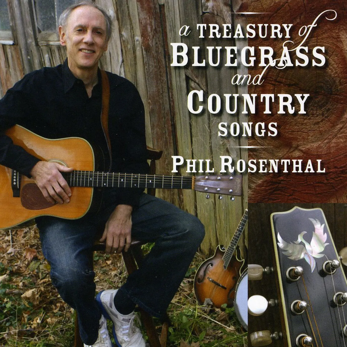 Phil Rosenthal TREASURY OF BLUEGRASS & COUNTRY SONGS CD