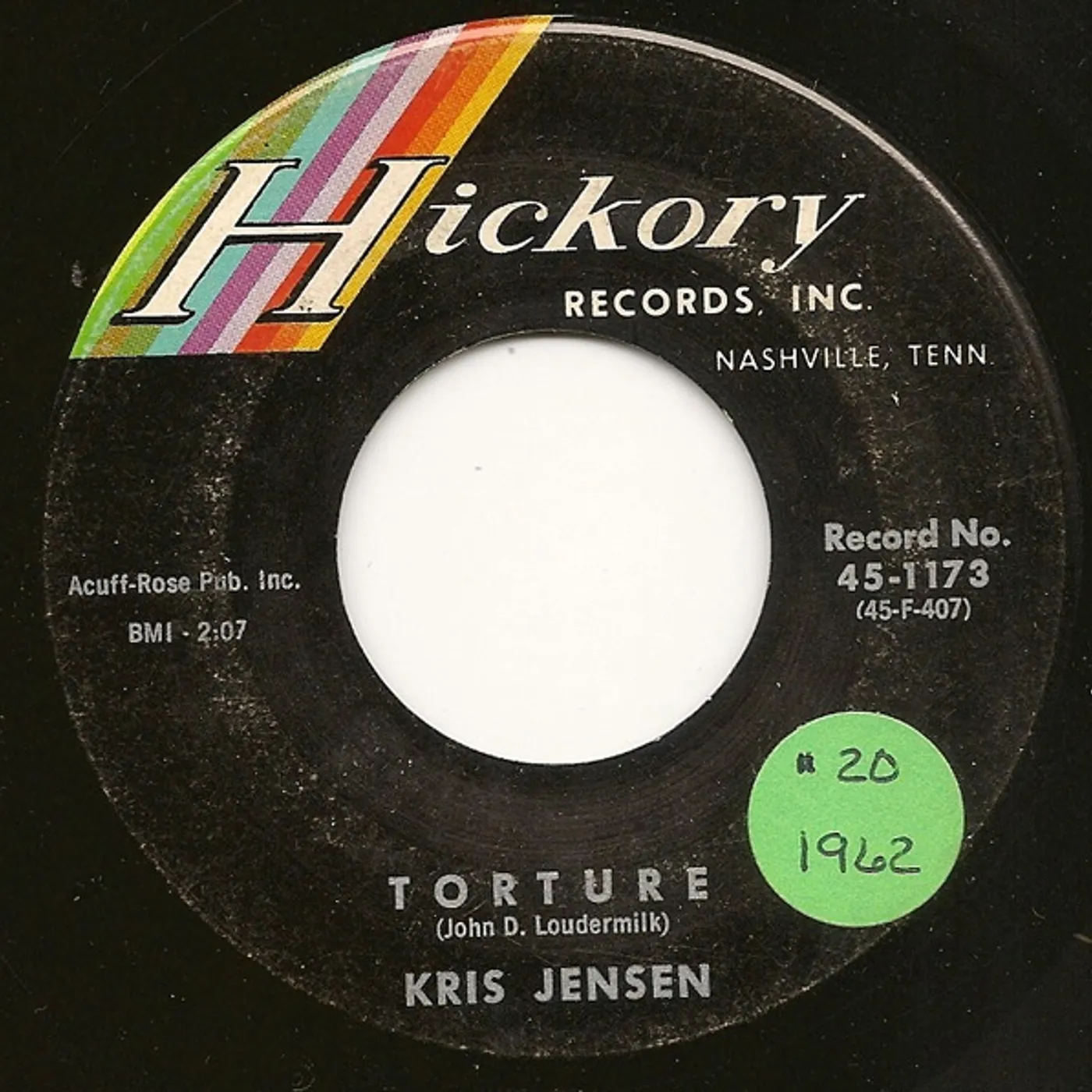 Kris Jensen Torture Vinyl Record
