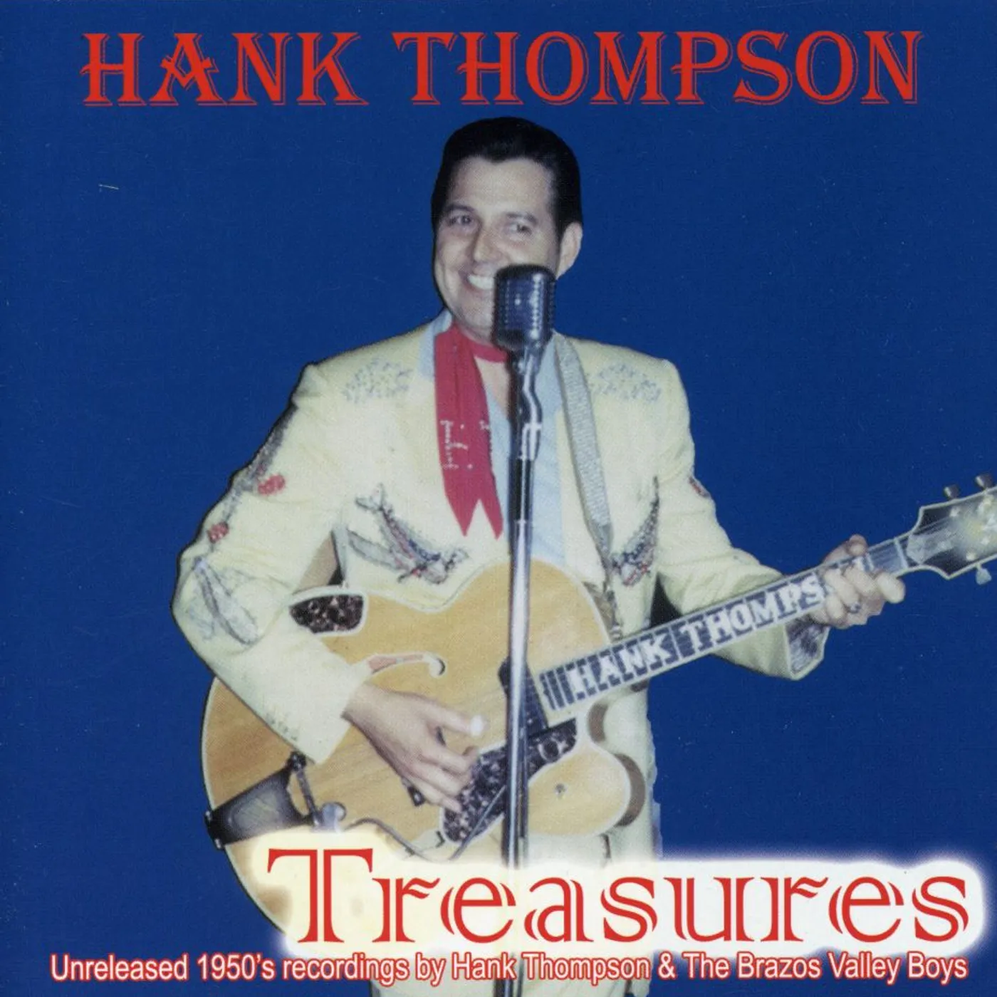 Hank Thompson TREASURES-UNRELEASED SONGS OF 1950'S CD