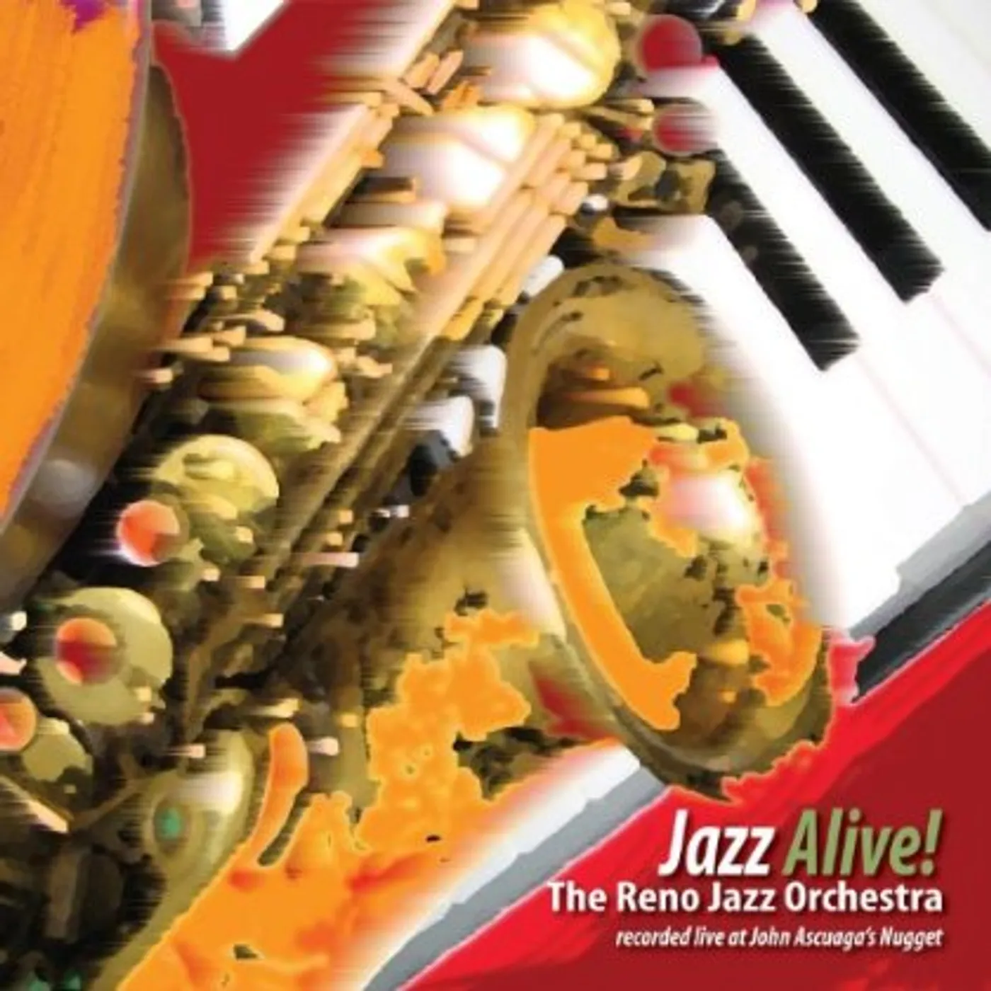 The Reno Jazz Orchestra JAZZ ALIVE CD