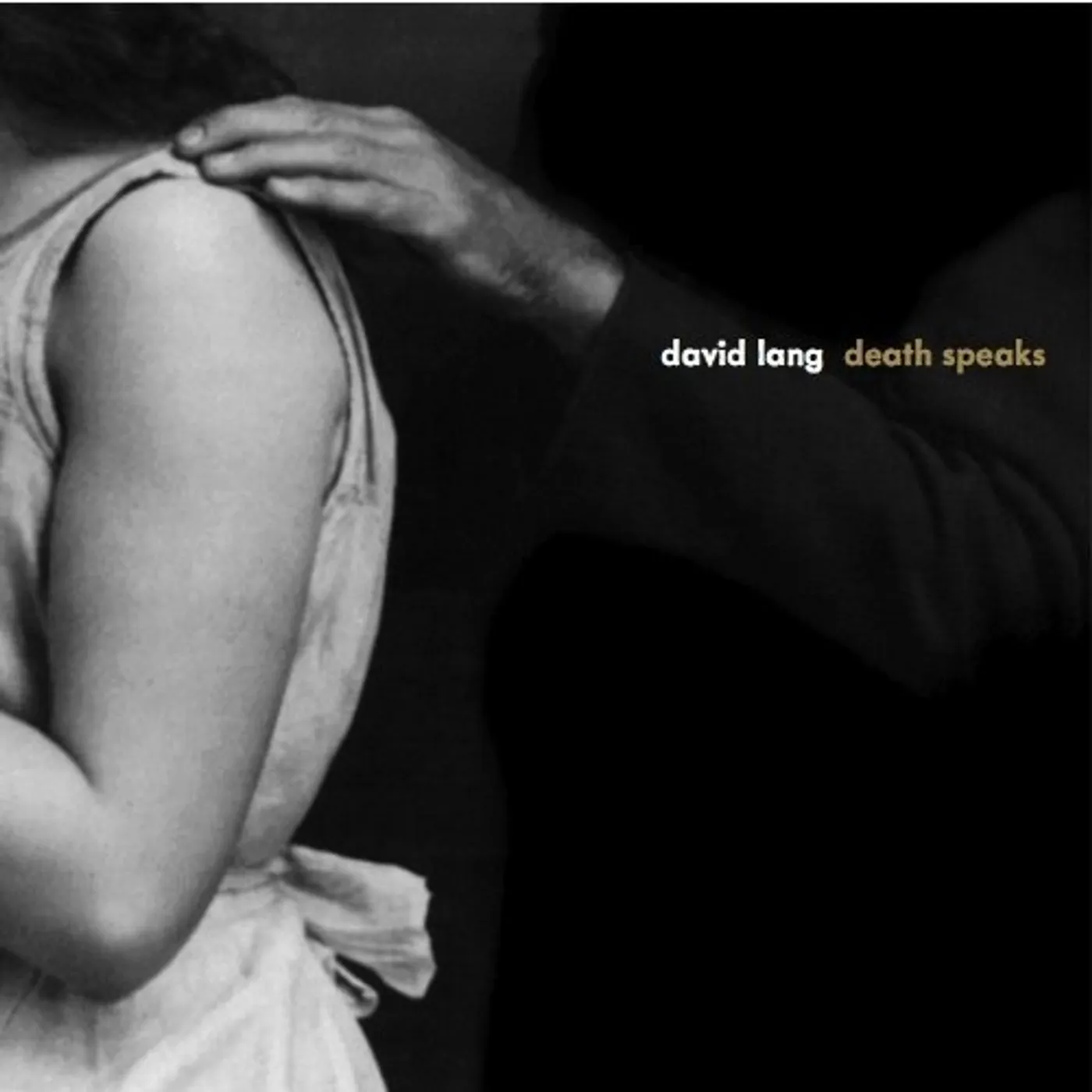 David Lang DEATH SPEAKS CD