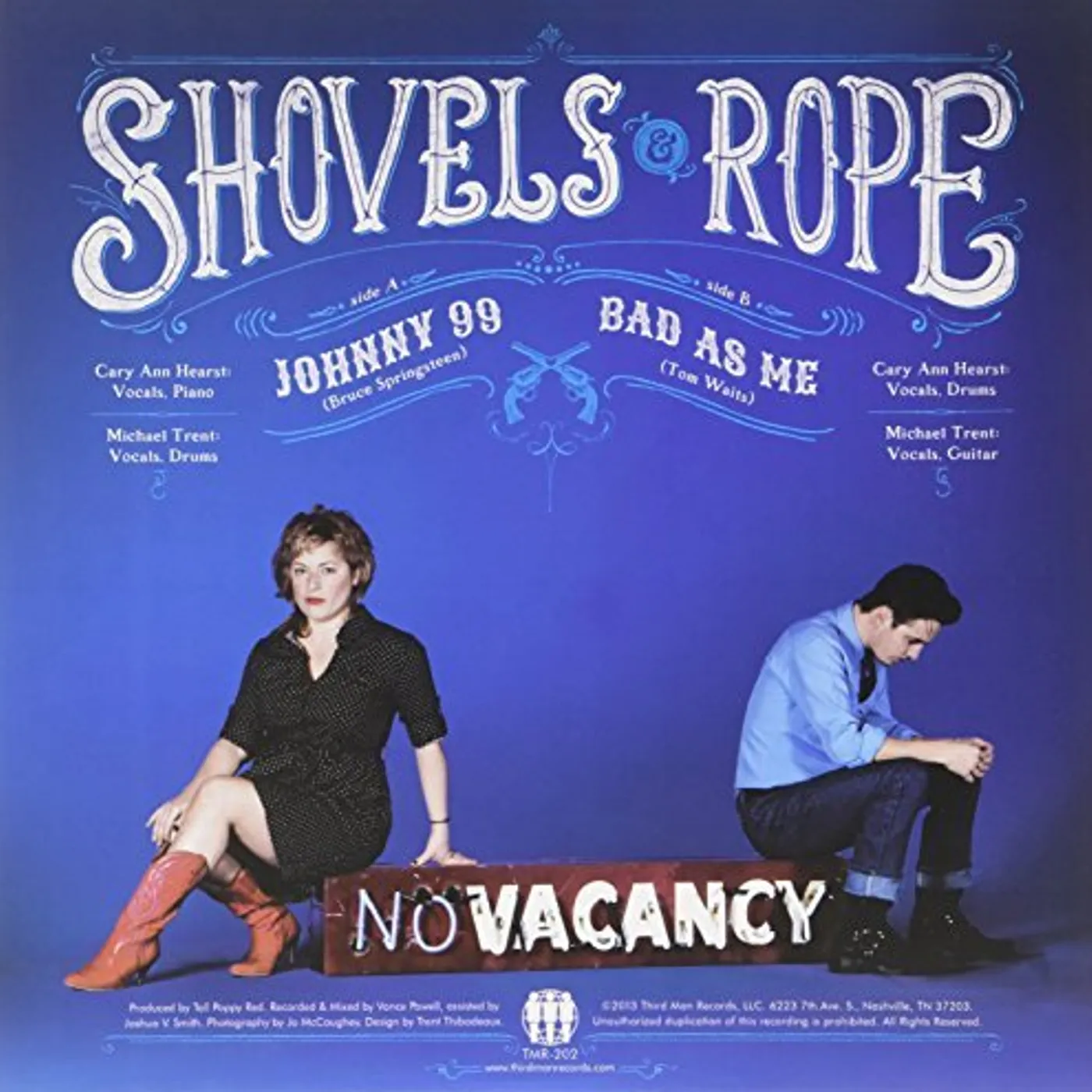 Shovels & Rope JOHNNY 99 / BAD AS ME Vinyl Record