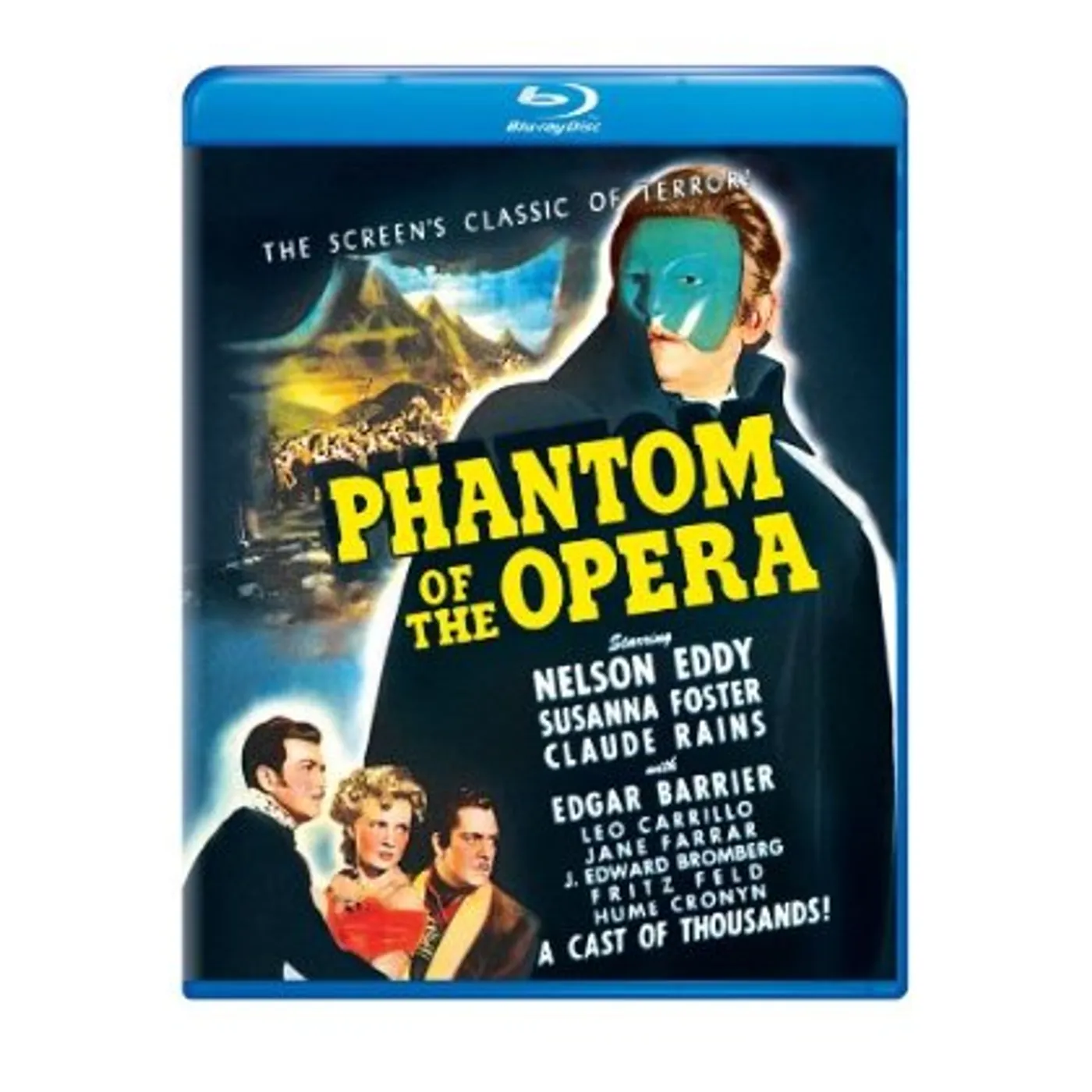 PHANTOM OF THE OPERA (1943) Blu-ray