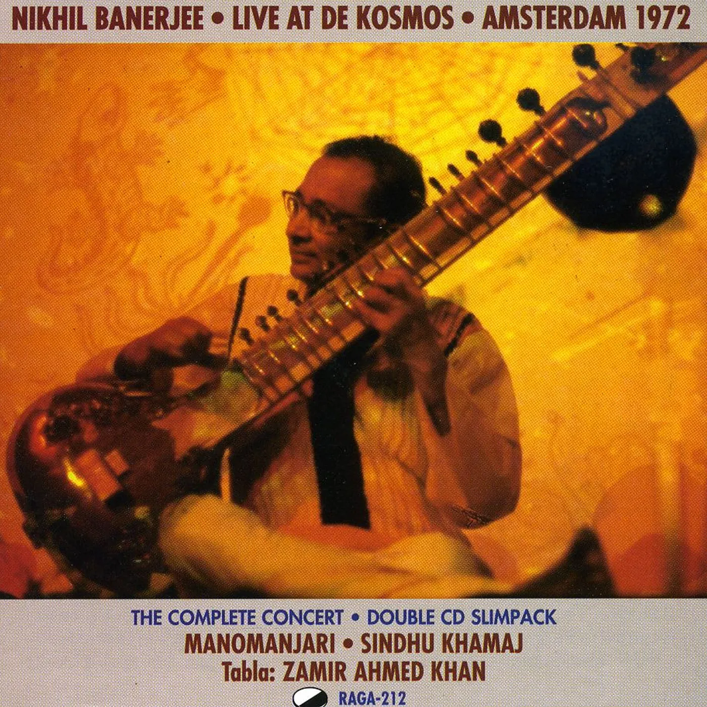 Nikhil Banerjee MANOMANJARI SINDHU KHAMAJ 1972 CD
