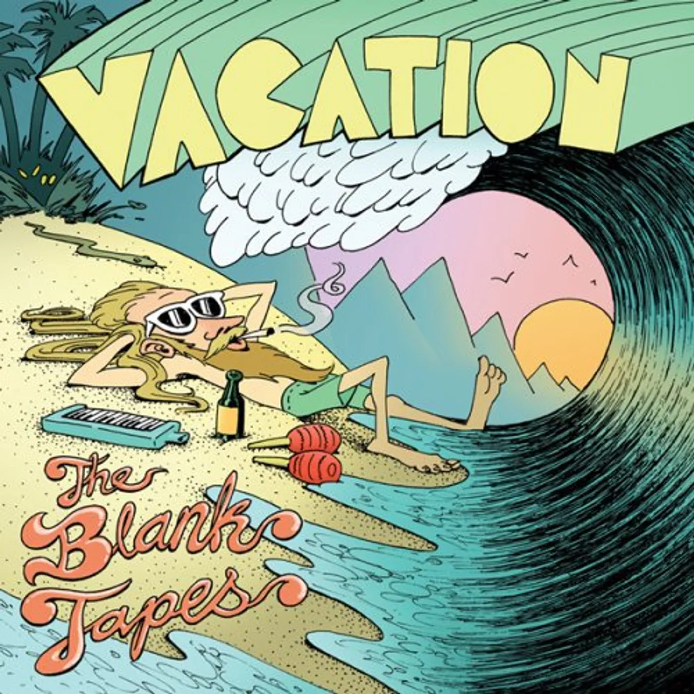 The Blank Tapes Vacation Vinyl Record