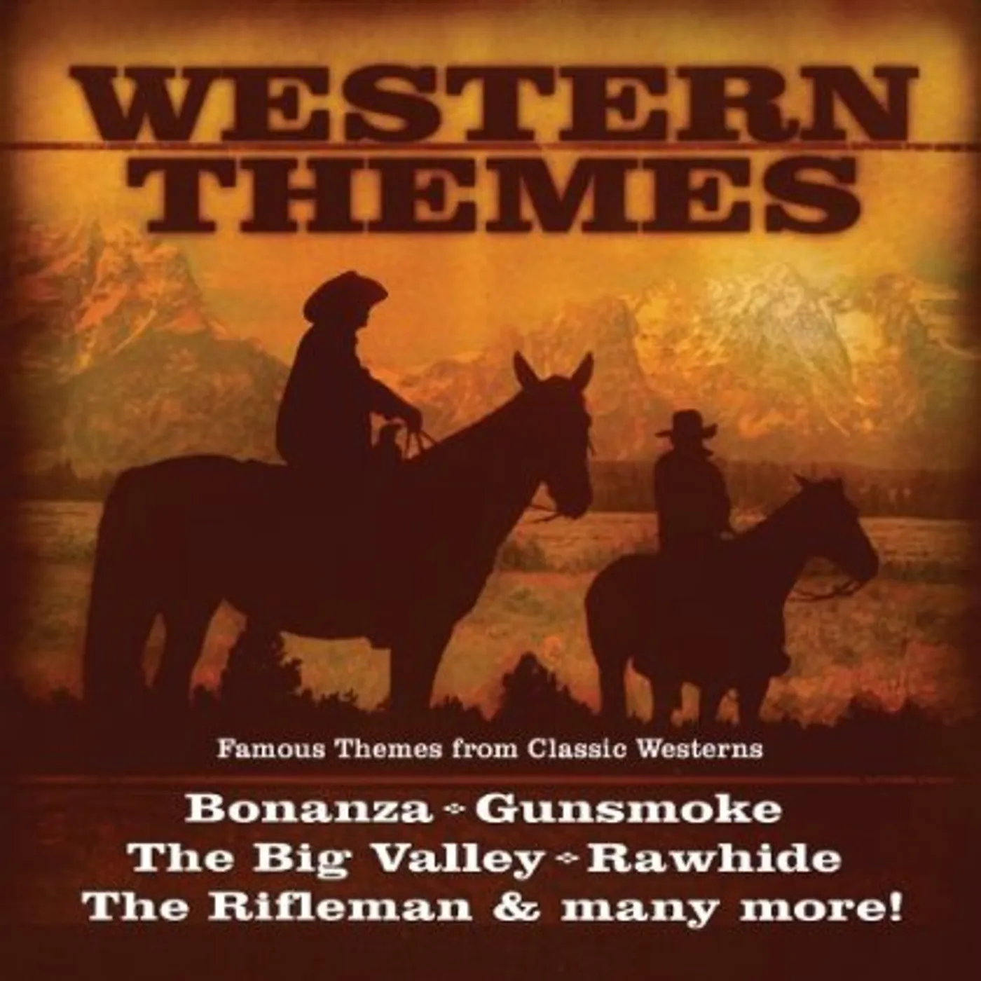 Jim Hendricks WESTERN THEMES: FAMOUS MUSIC FROM CLASSIC WESTERNS CD