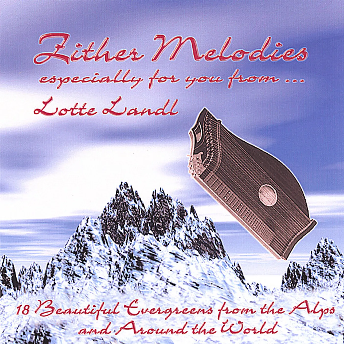Lotte Landl ZITHER MELODIES CD