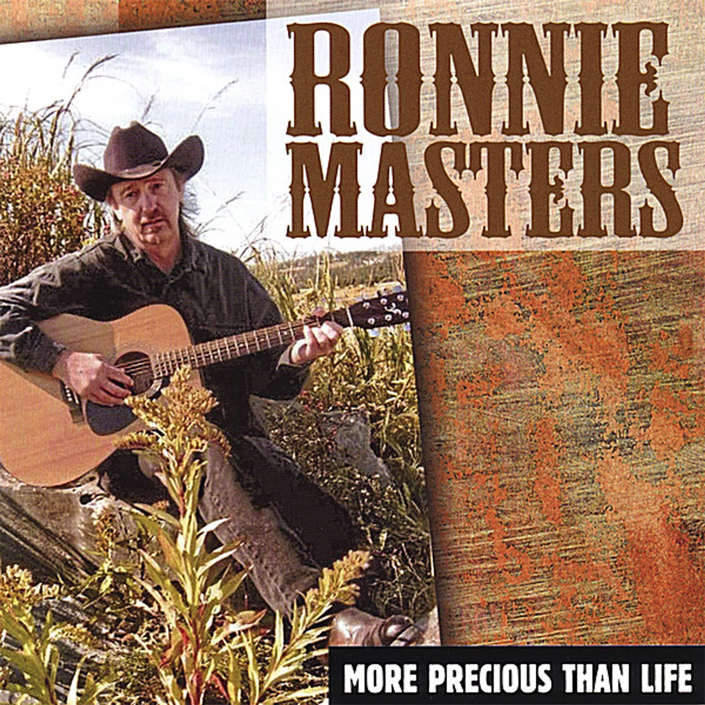 Ronnie Masters MORE PRECIOUS THAN LIFE CD