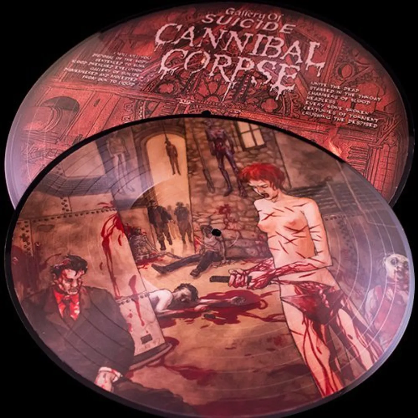 Cannibal Corpse GALLERY OF SUICIDE (25TH ANNIVERSARY) Vinyl Record