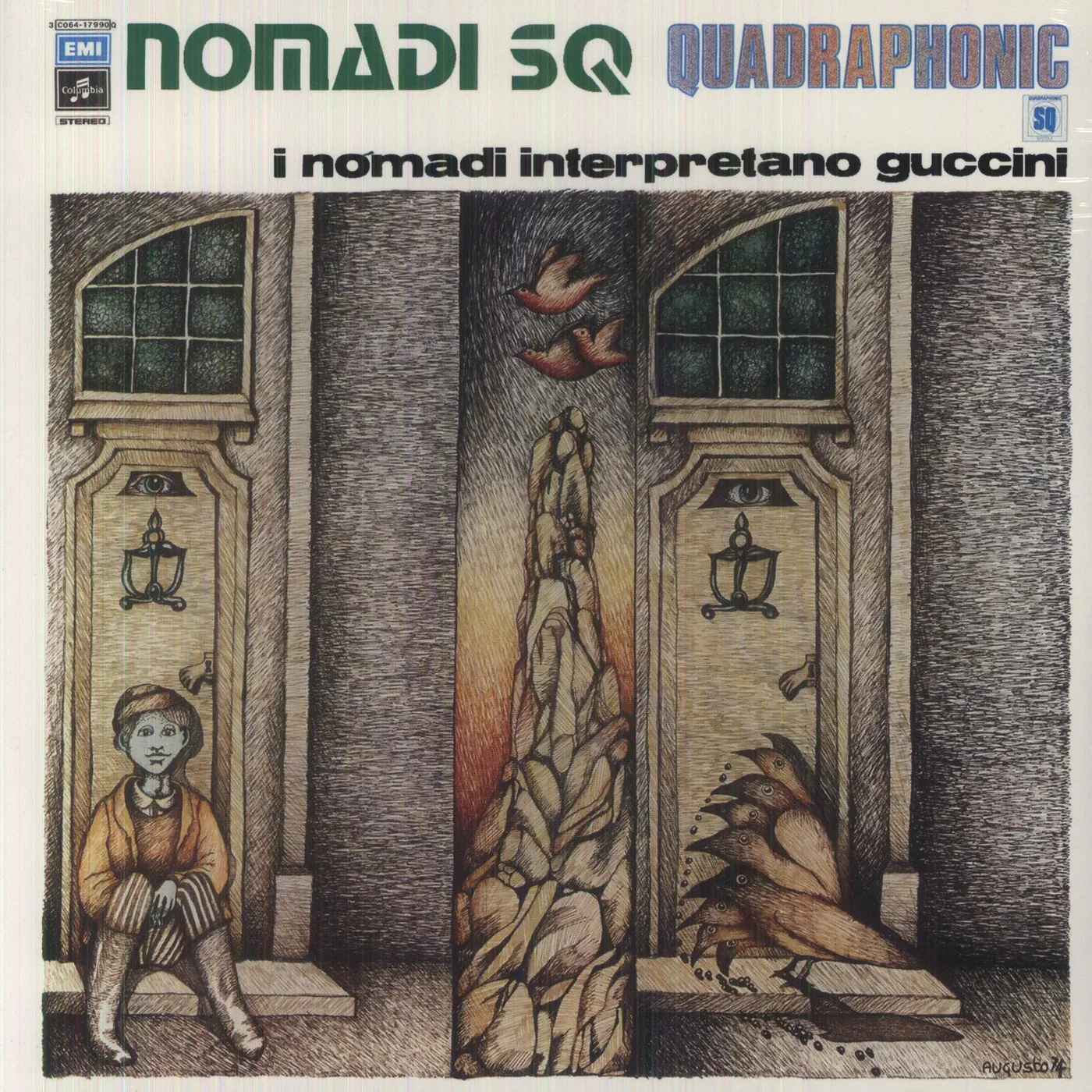 Nomadi INTERPRETANO GUCCINI Vinyl Record