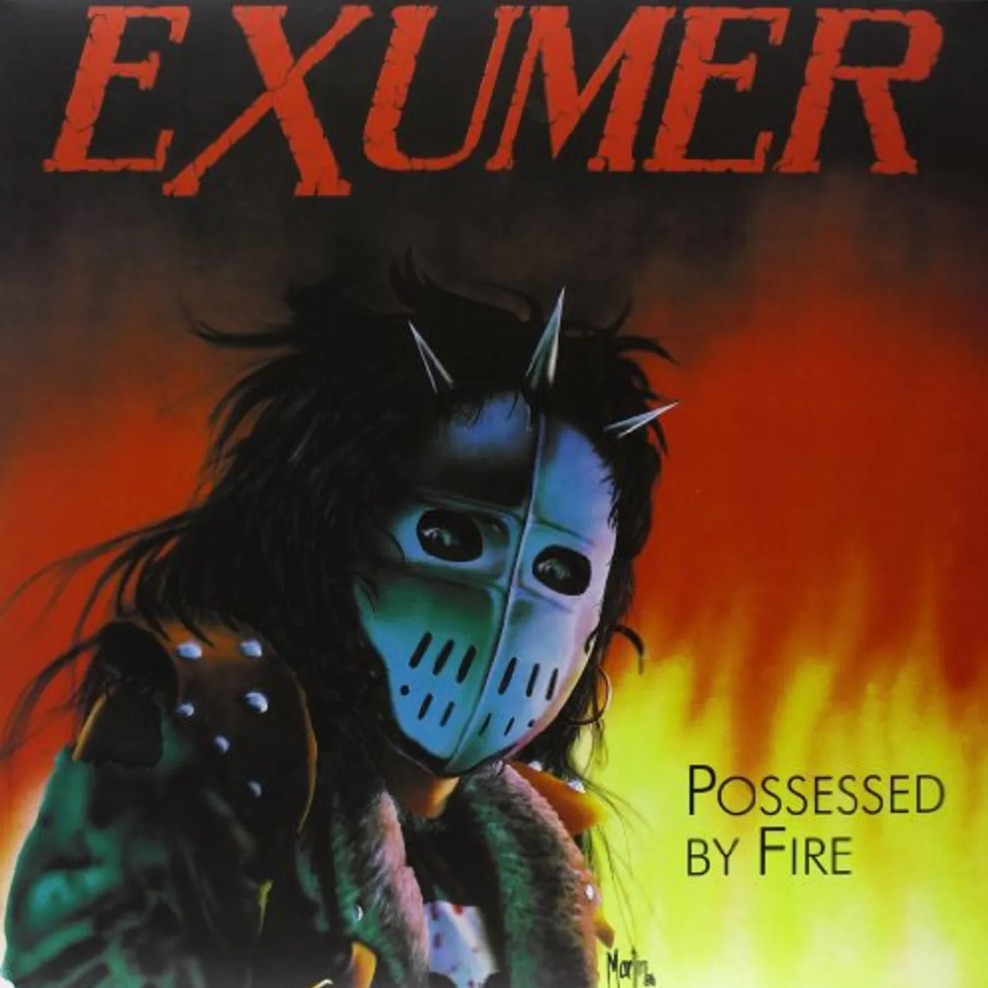 Exhumer POSSESSED BY FIRE Vinyl Record - Bonus Vinyl, Colored Vinyl
