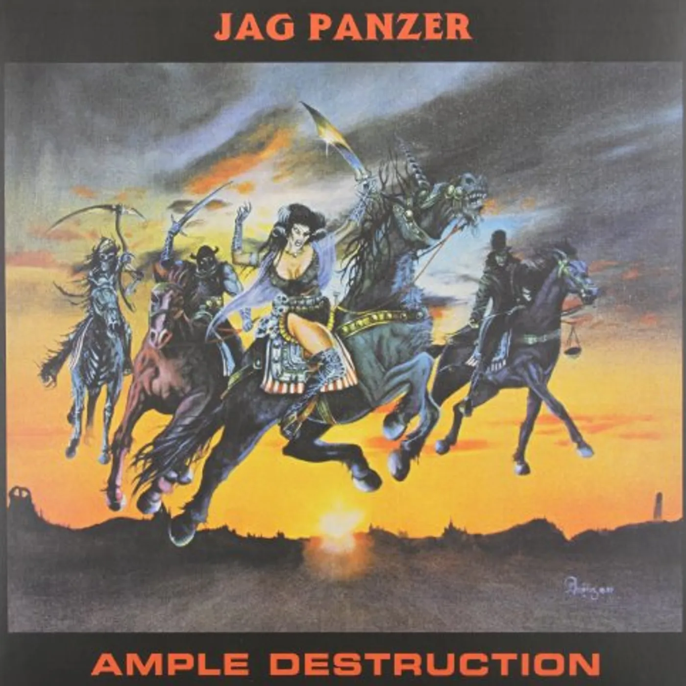 Jag Panzer Ample Destruction Vinyl Record