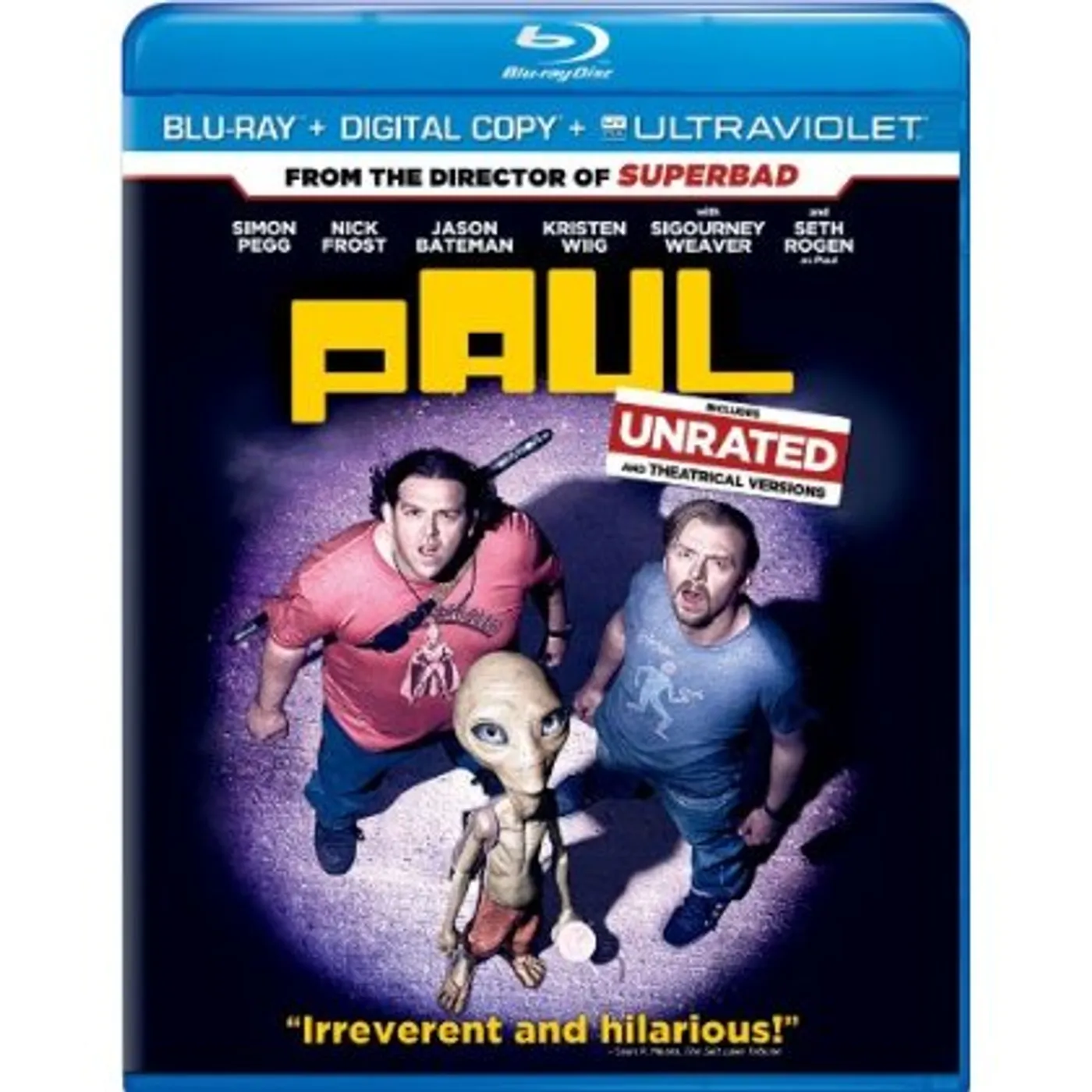 PAUL Blu-ray