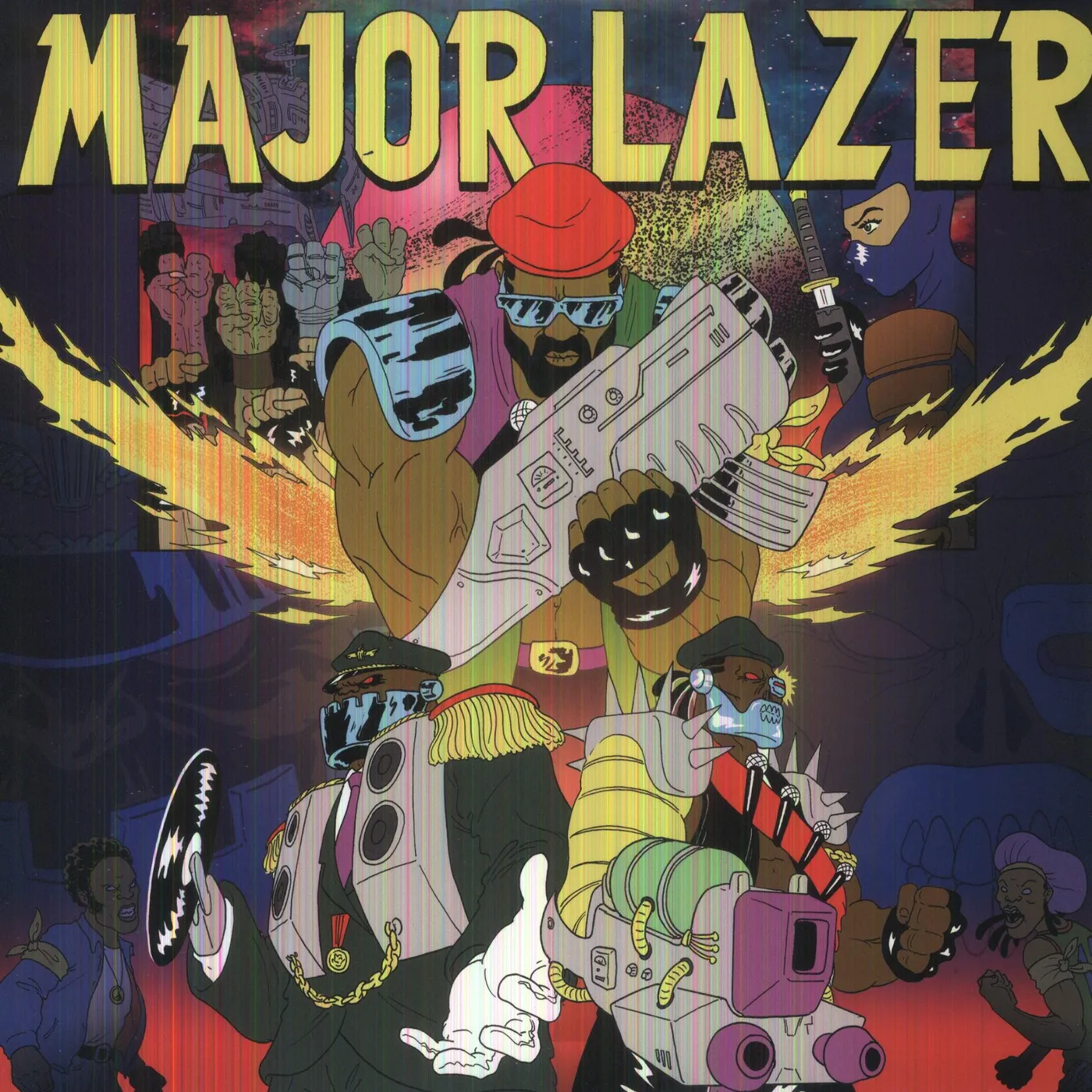 Major Lazer Free The Universe Vinyl Record