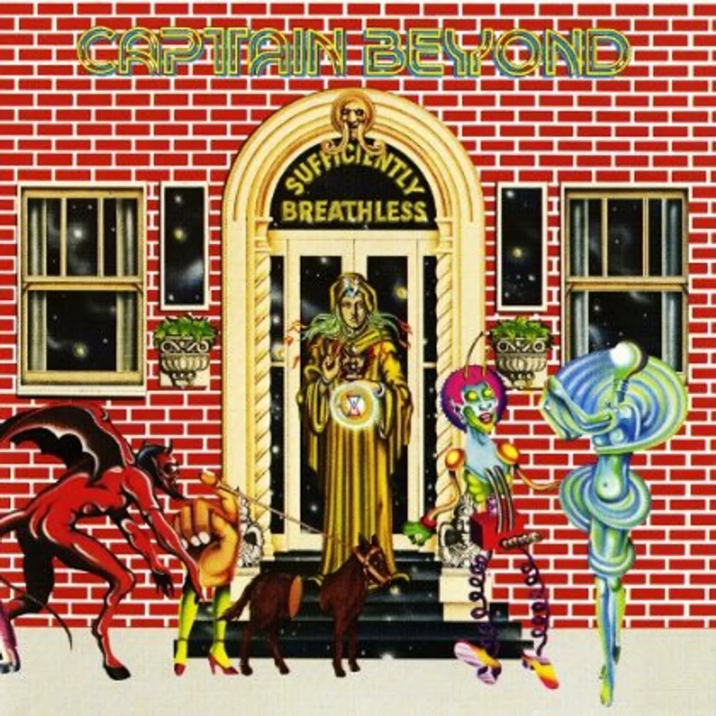 Captain Beyond Sufficiently Breathless Vinyl Record