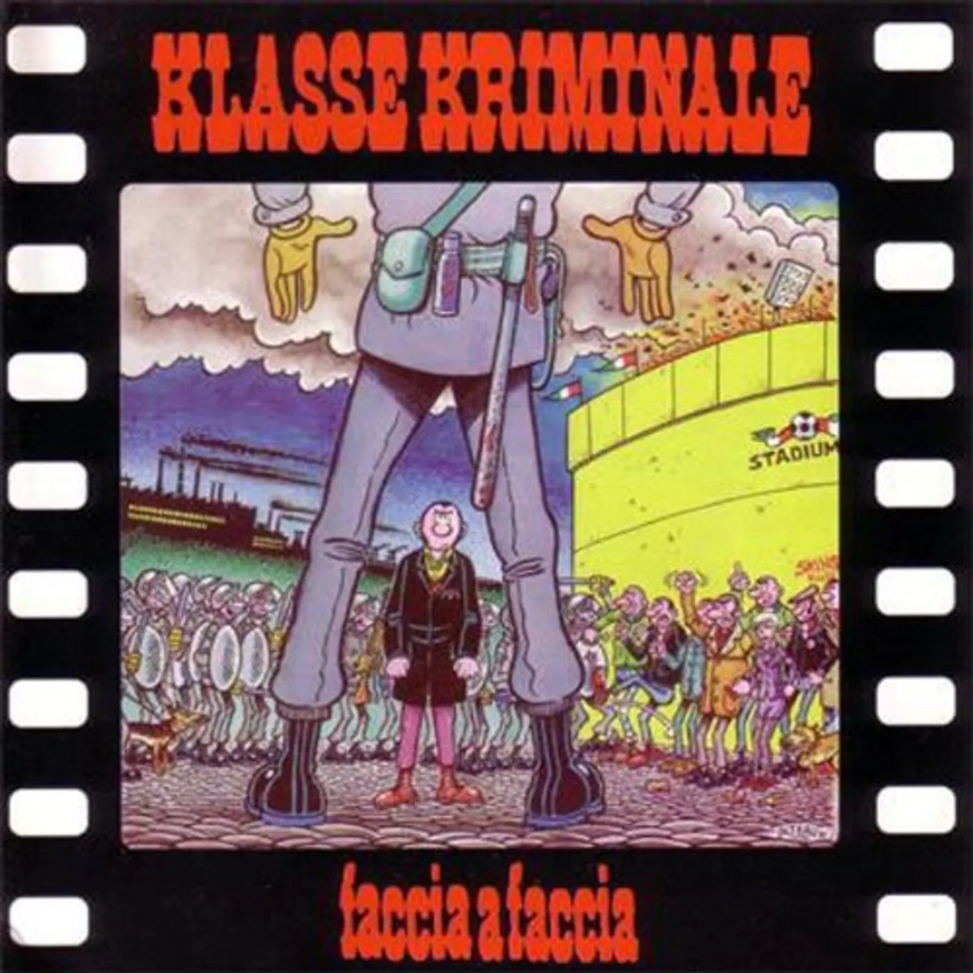 Klasse Kriminale Faccia A Faccia Vinyl Record