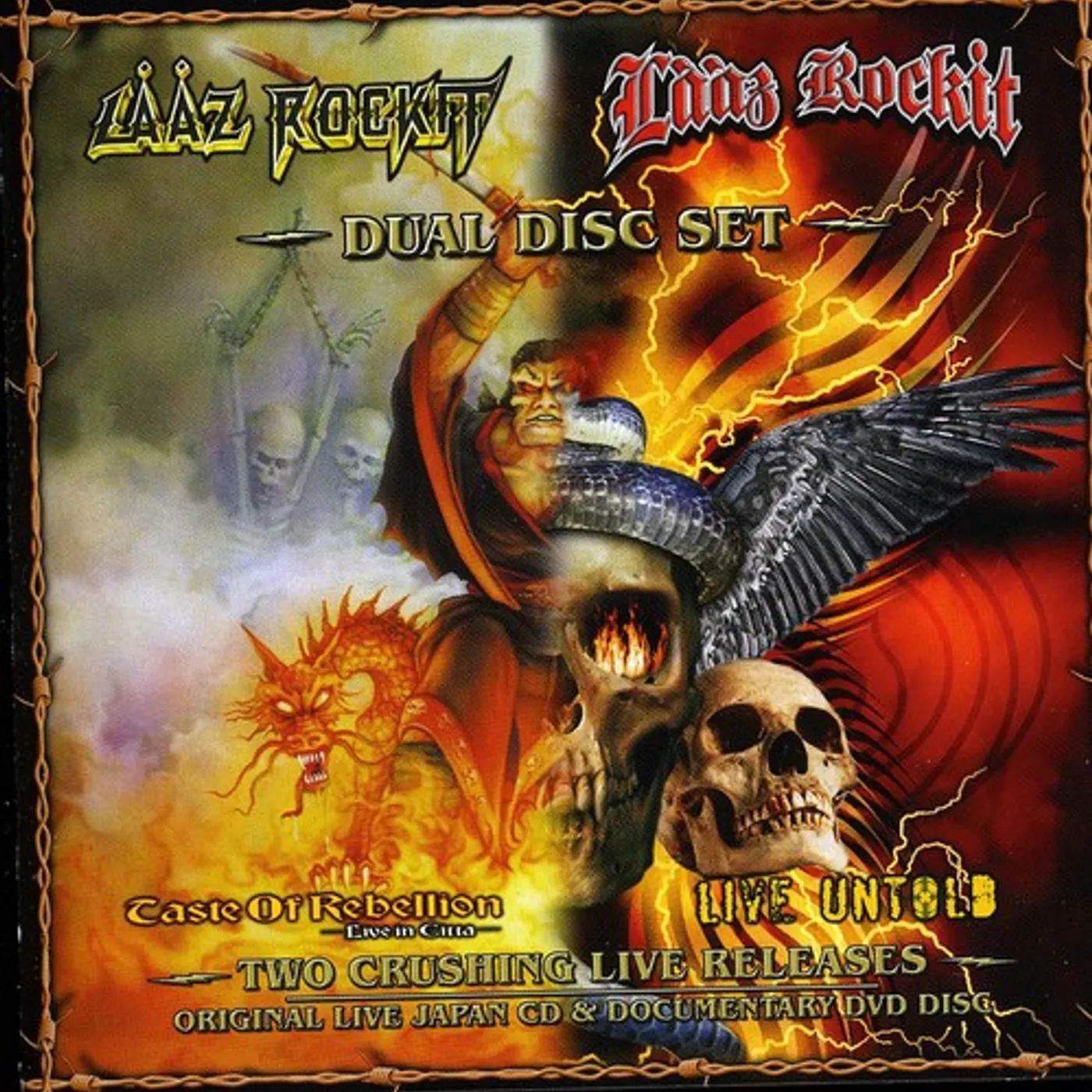 Laaz Rockit TASTE OF REBELLION CD