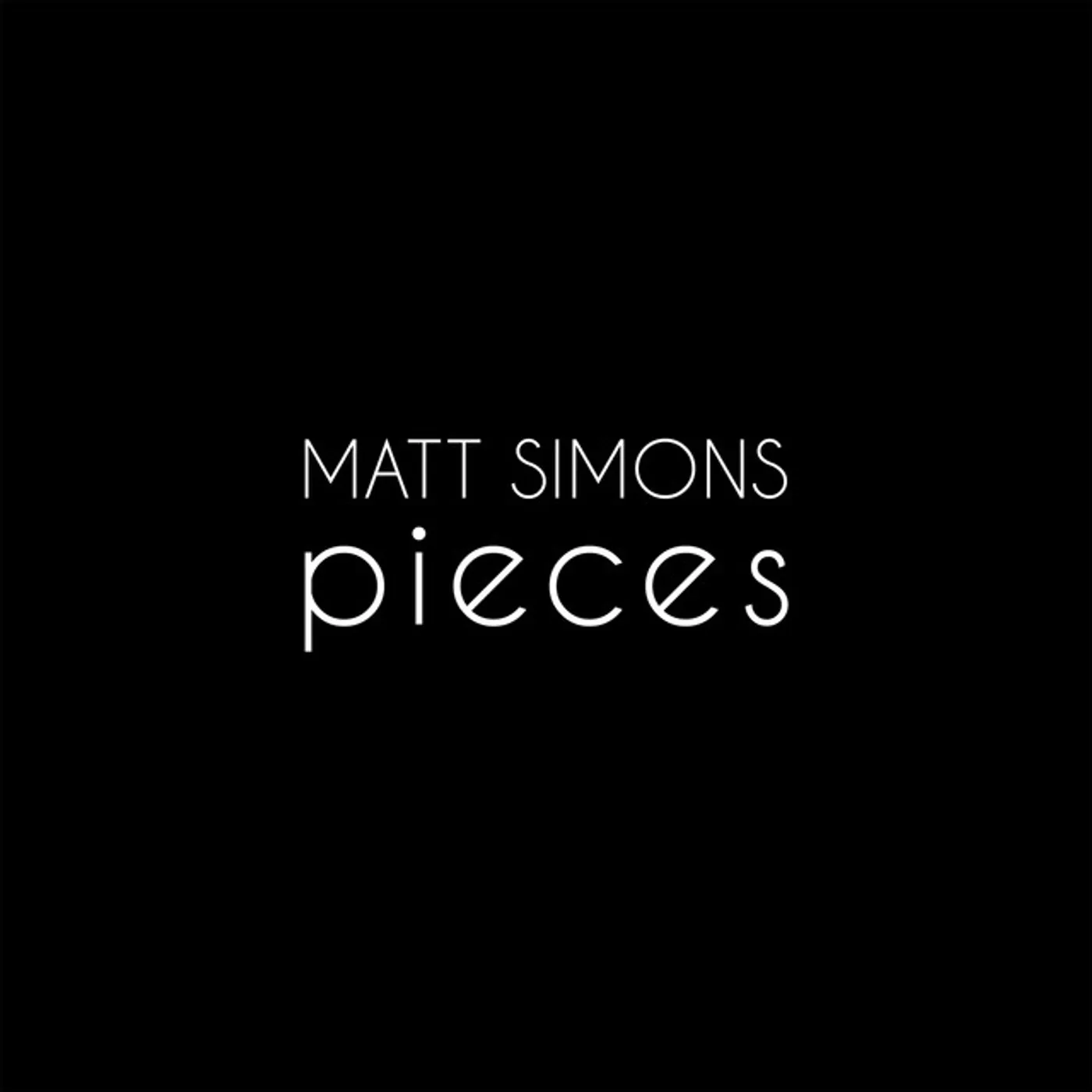Matt Simons Pieces Vinyl Record