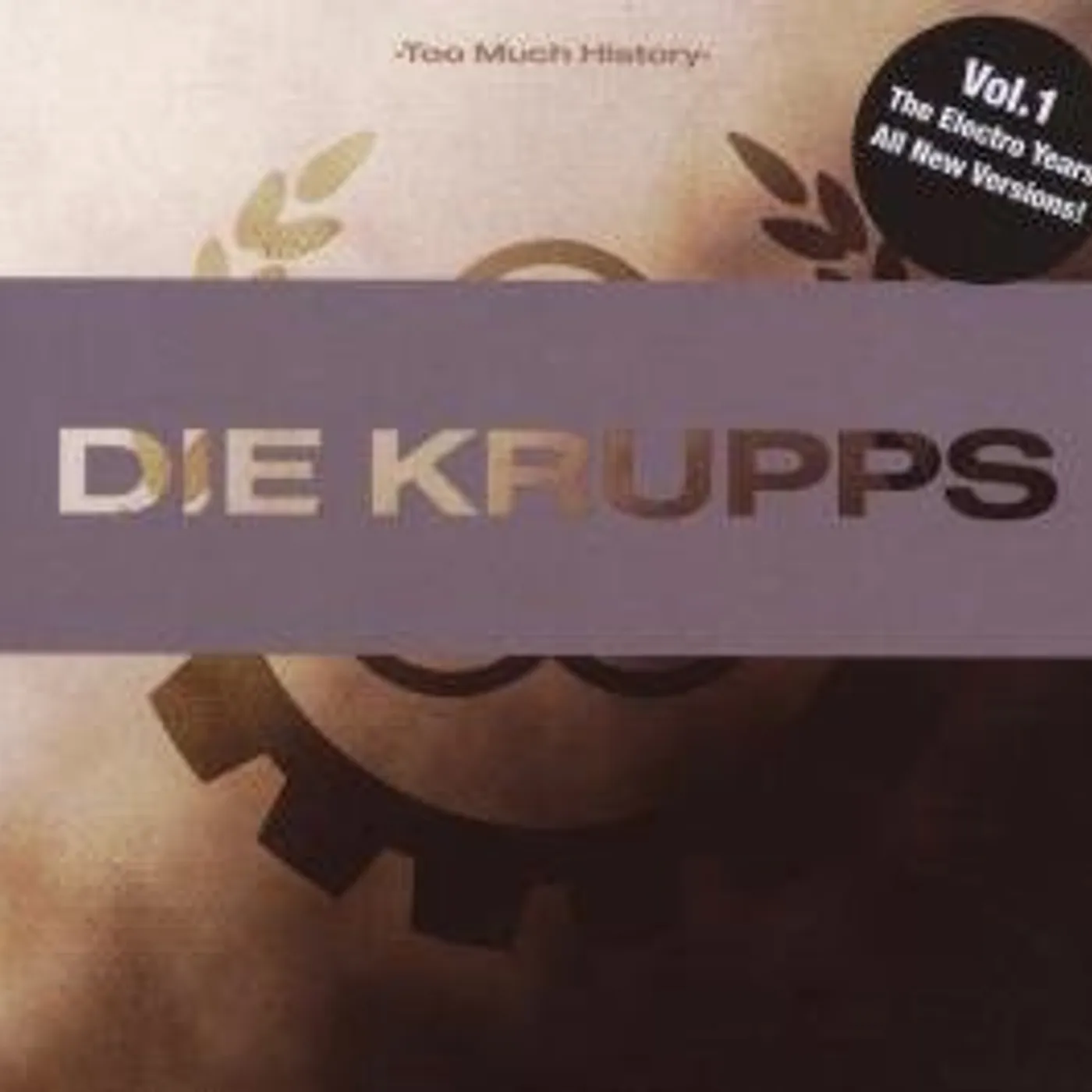 Die Krupps TOO MUCH HISTORY: ELECTRO YEARS CD