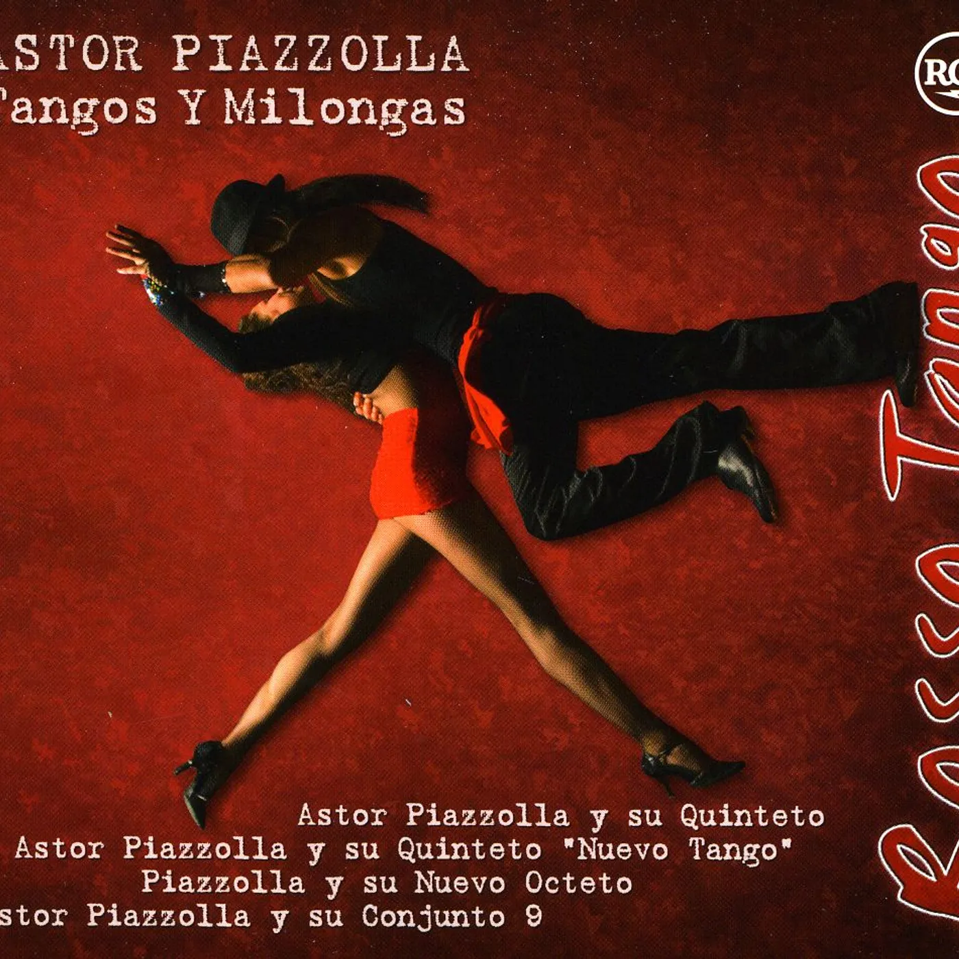 Astor Piazzolla ROSSO TANGOS: TANGOS Y MILONGAS CD