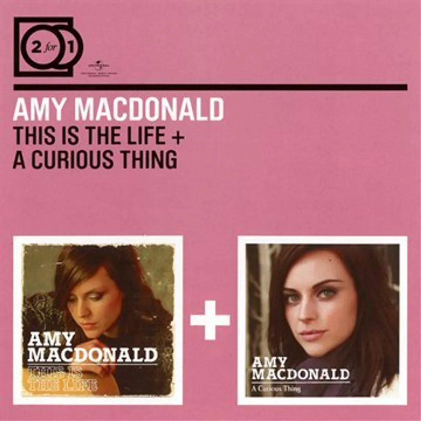 Amy Macdonald THIS IS THE LIFE / CURIOUS THING CD