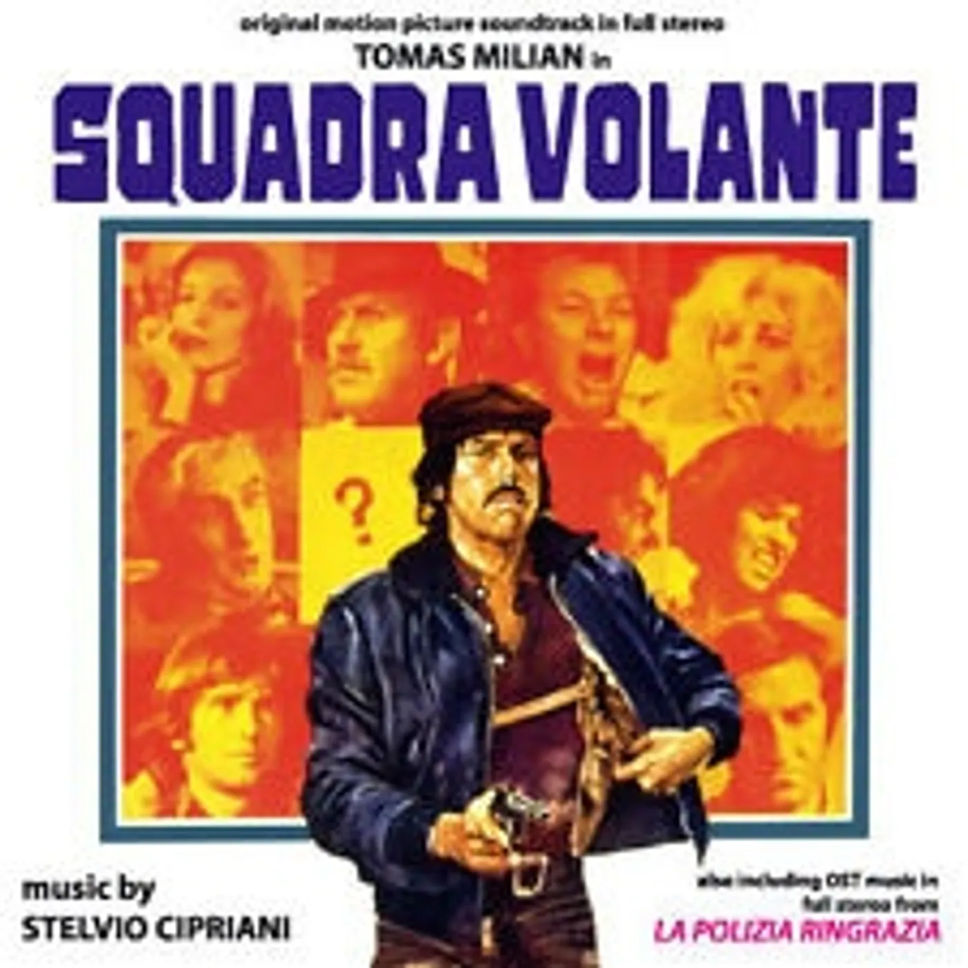 Stelvio Cipriani Squadra volante Vinyl Record