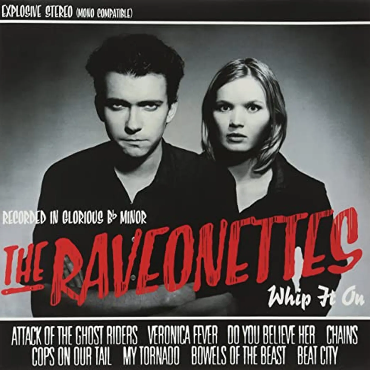 The Raveonettes WHIP IT ON Vinyl Record - 180 Gram Pressing