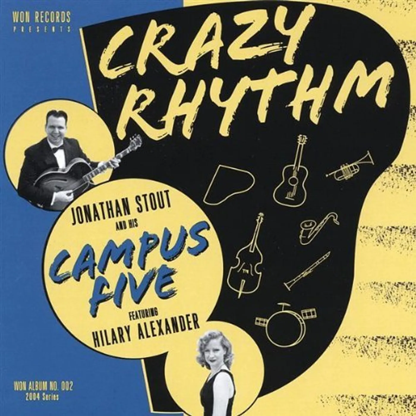 Jonathan Stout CRAZY RHYTHM CD