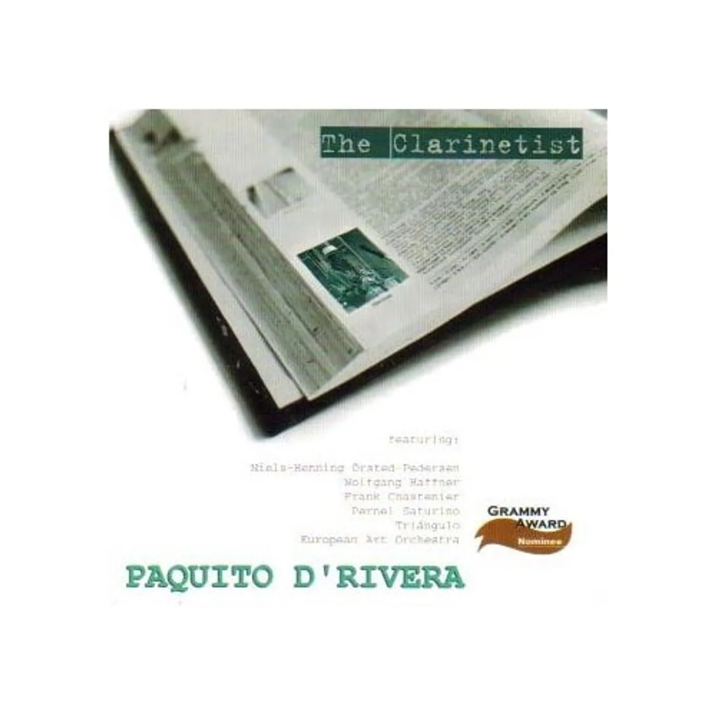 Paquito D'Rivera CLARINETIST 1 CD