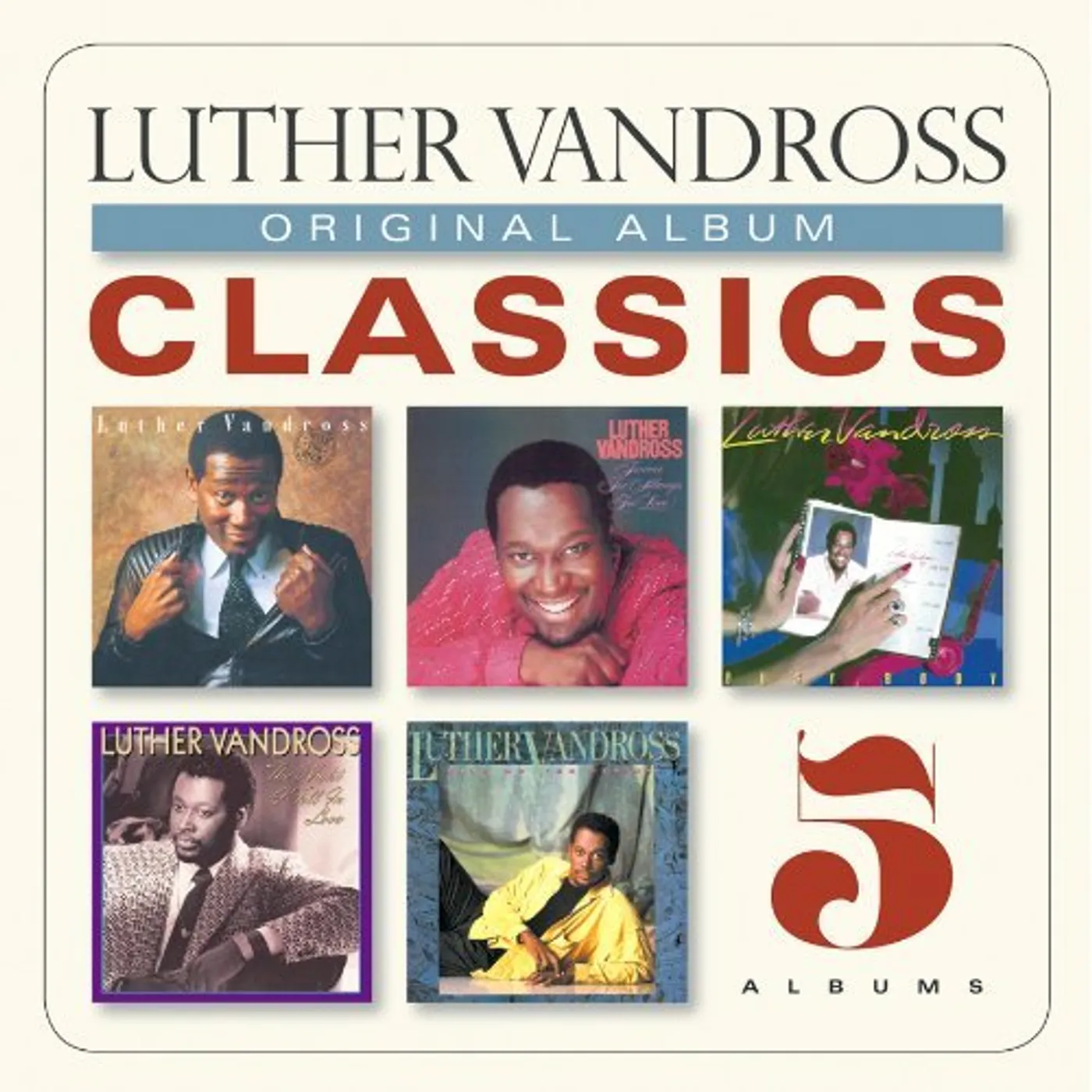 Luther Vandross ORIGINAL ALBUM CLASSICS CD