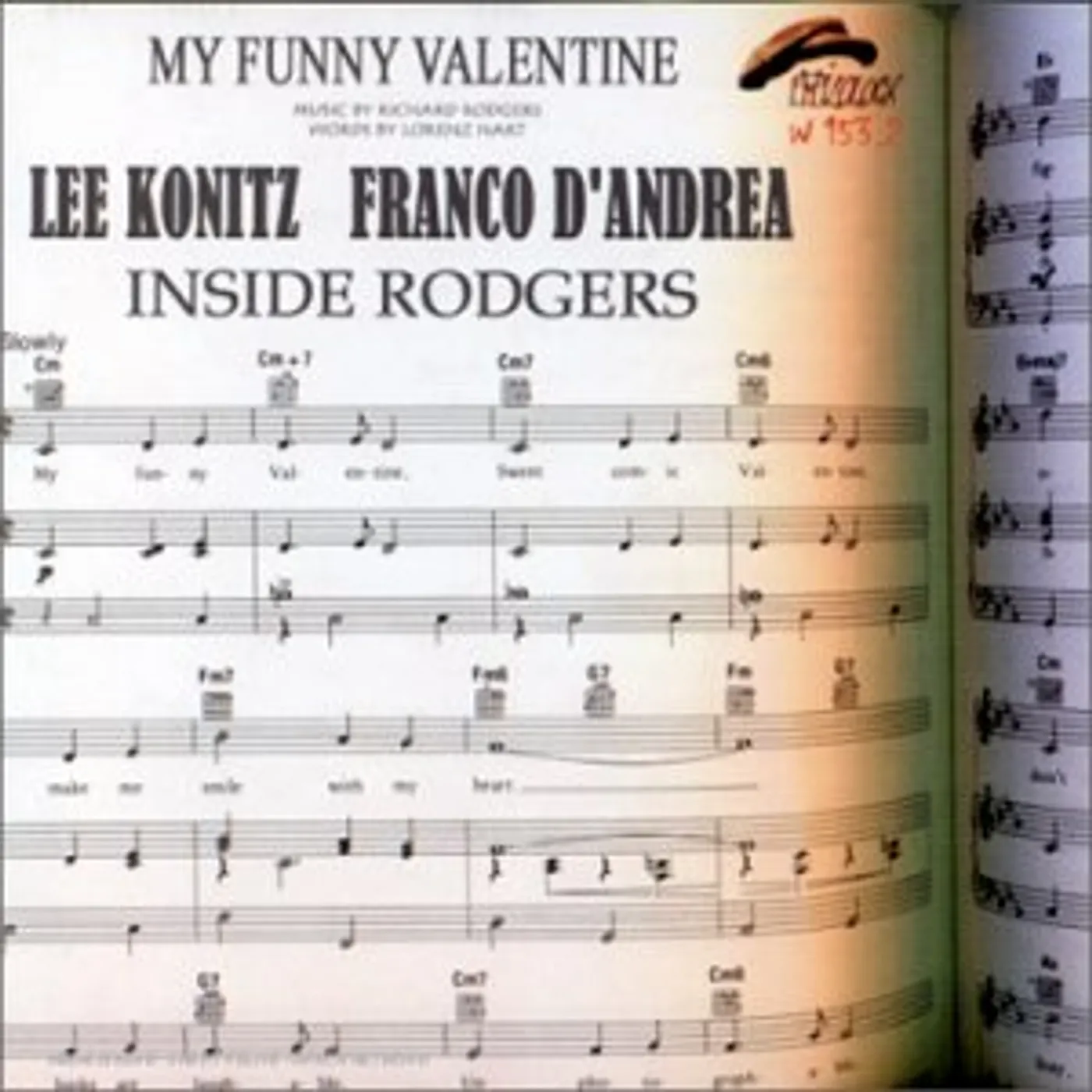 Lee Konitz INSIDE RODGERS CD