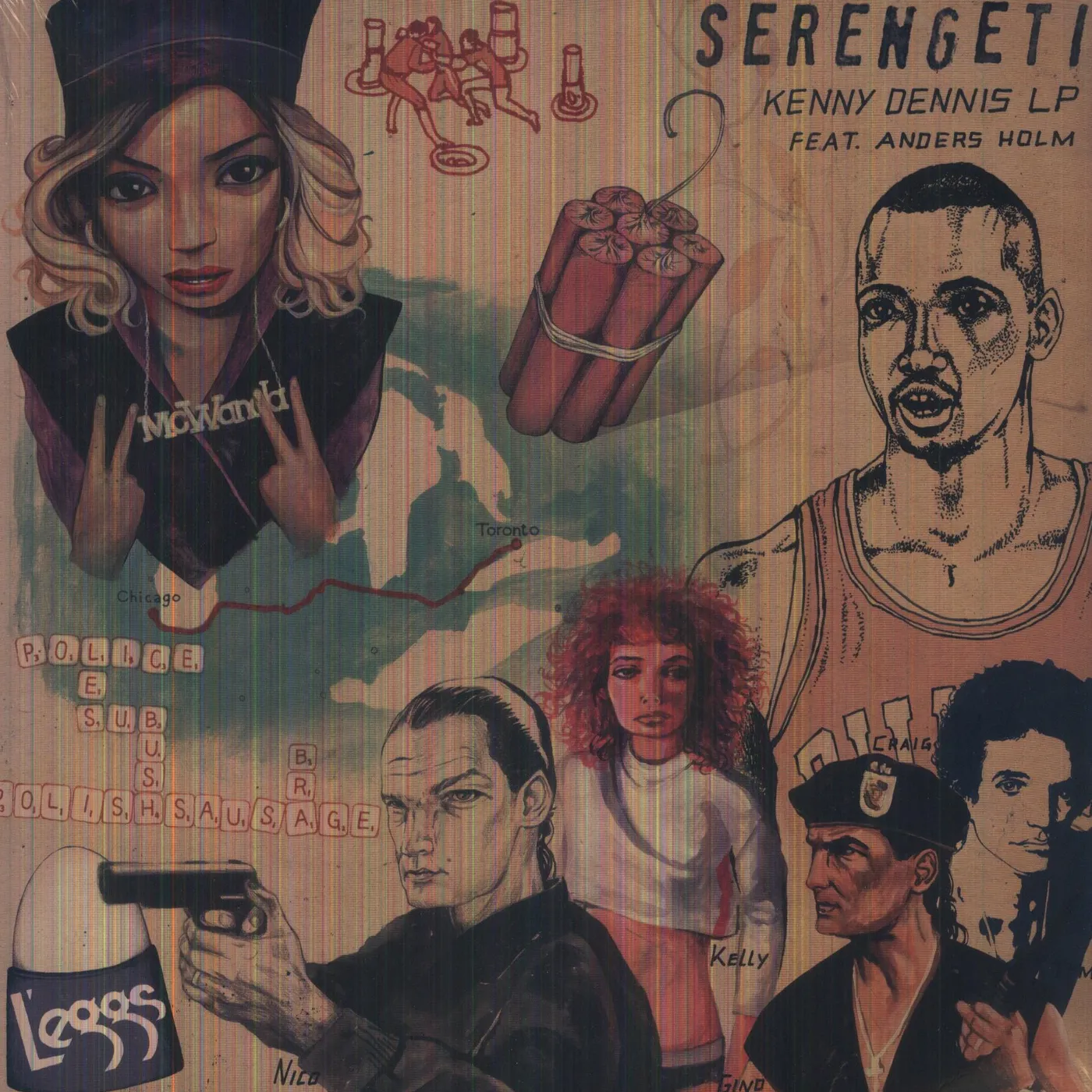 Serengeti Kenny Dennis Vinyl Record