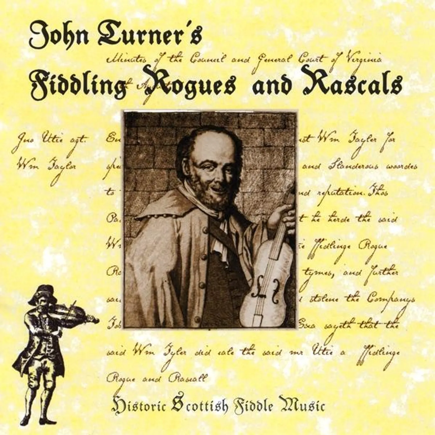 John Turner FIDDLING ROGUES & RASCALS CD