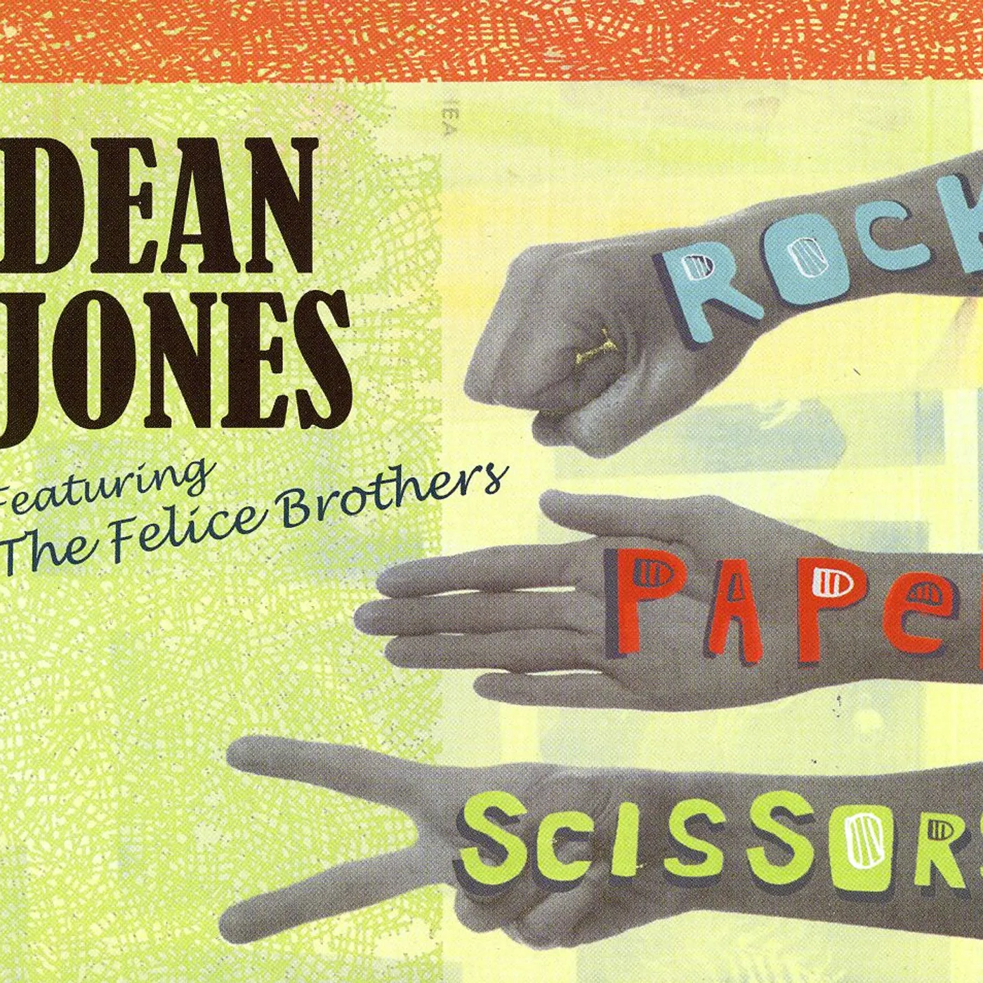 Dean Jones ROCK PAPER SCISSORS CD