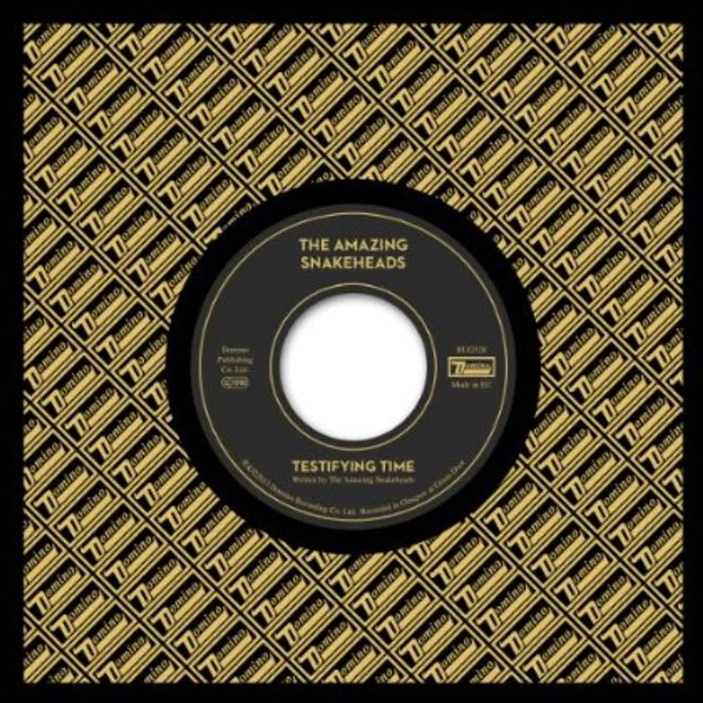 The Amazing Snakeheads Testifying Time / The Truth Serum Vinyl Record