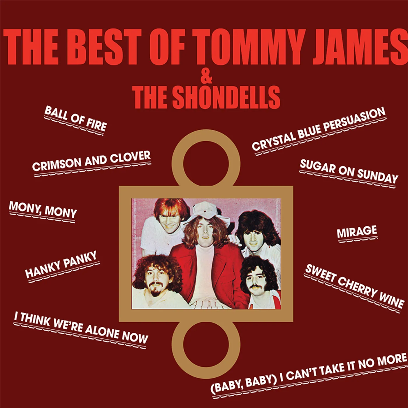 BEST OF TOMMY JAMES & THE SHONDELLS Vinyl Record